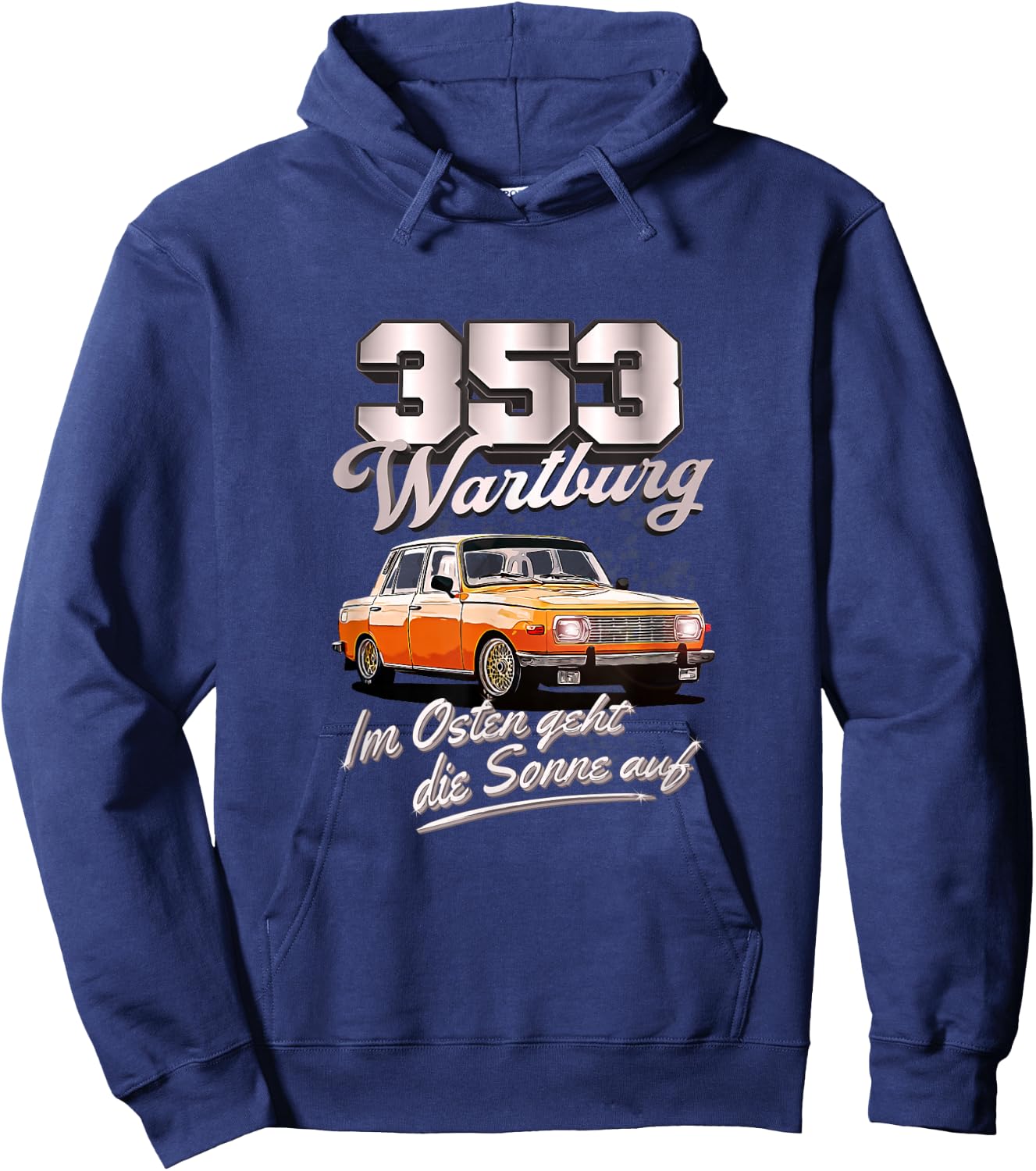 Wartburg 353 Tuning Hoodie - Hoodie | Navy