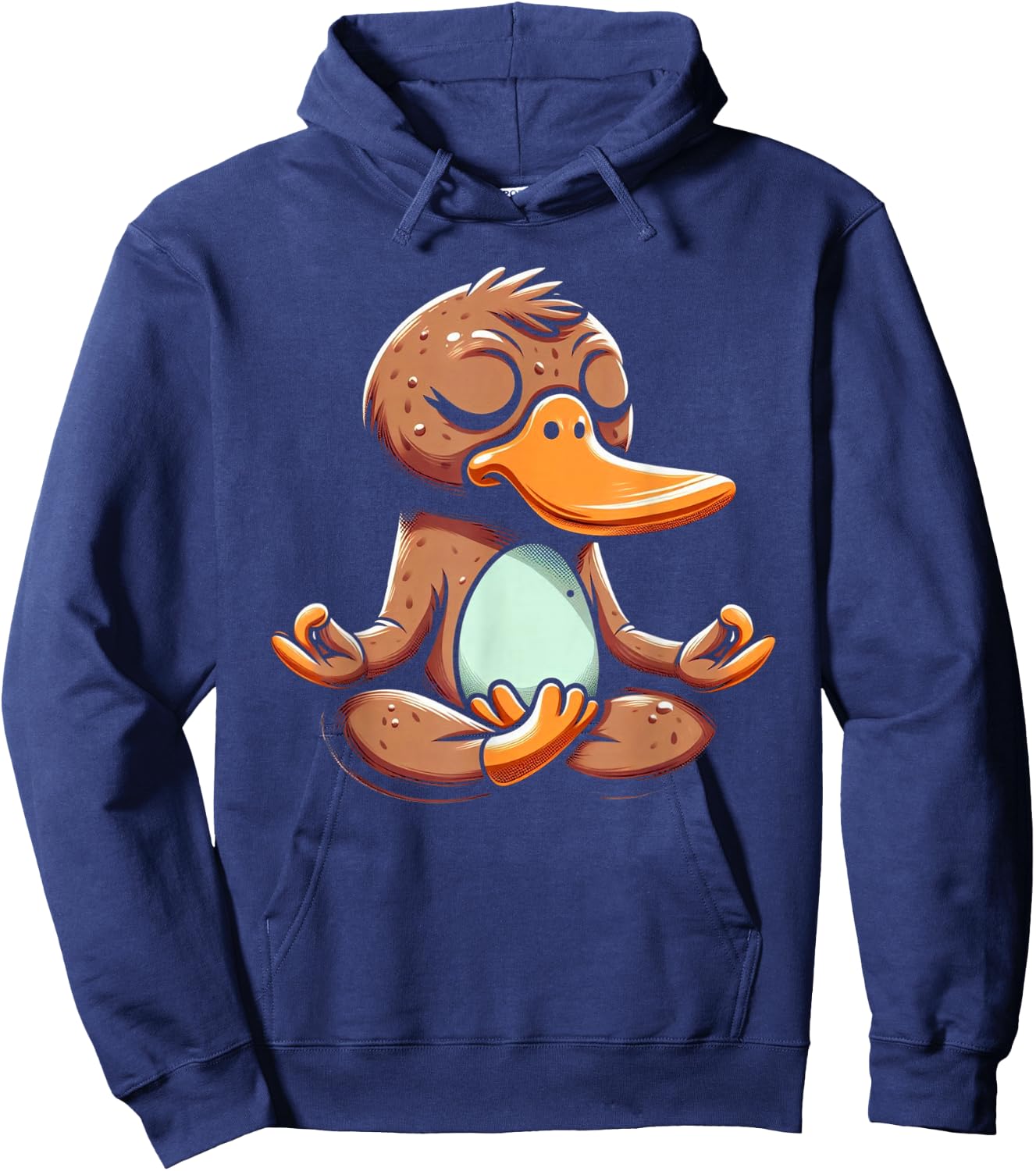 Platypus Yoga Meditation Hoodie - Hoodie | Navy