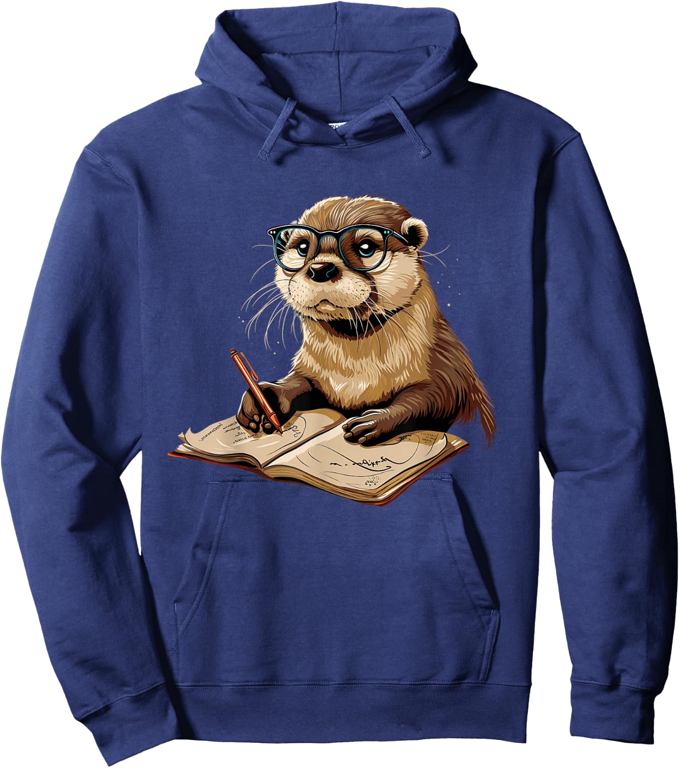 Otter Lover Funny Cute Sea Otter School Kids Hoodie - Hoodie | Navy
