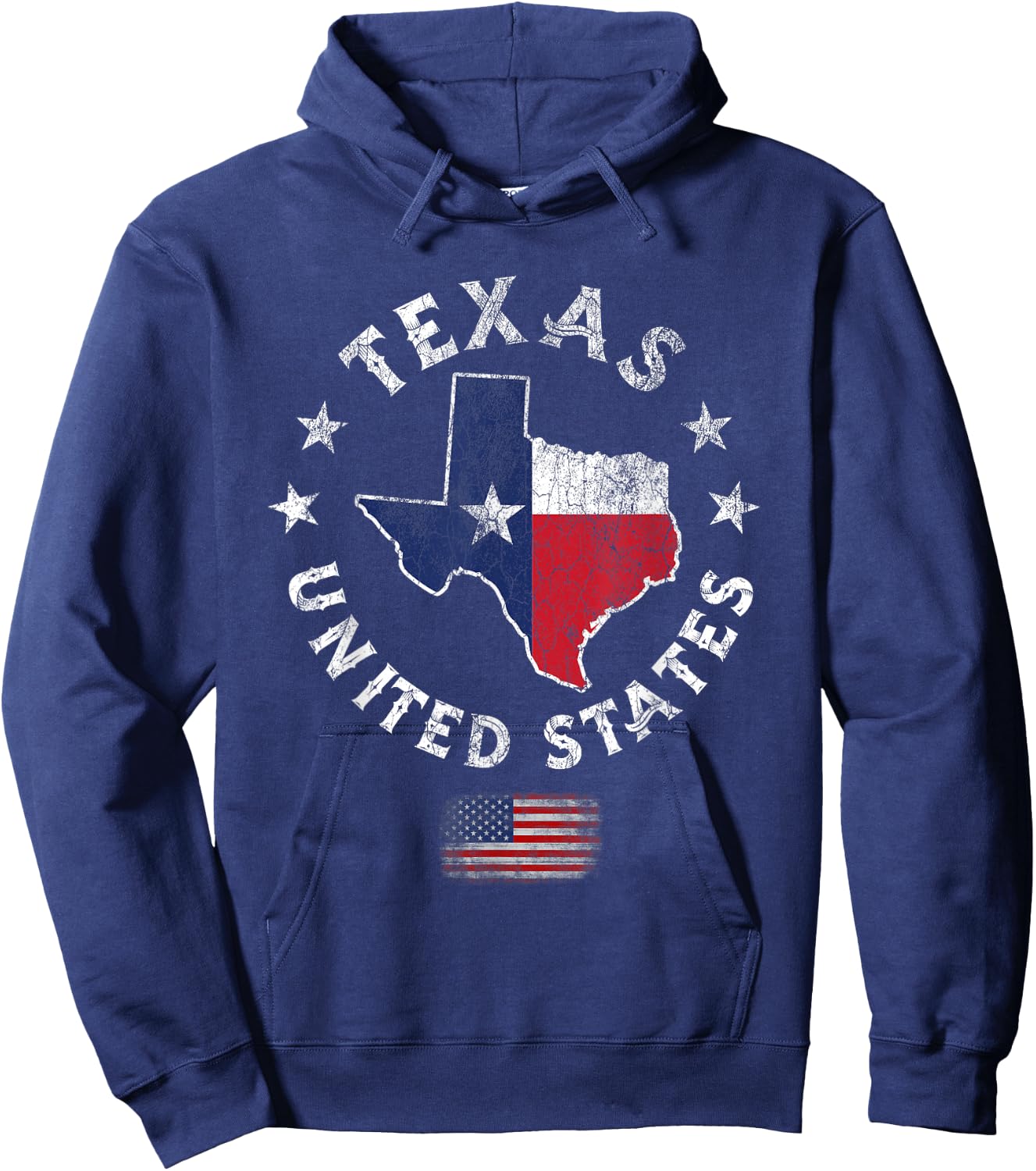 Texas - USA - Stolz seit 1845 Texas Fan Hoodie - Hoodie | Navy
