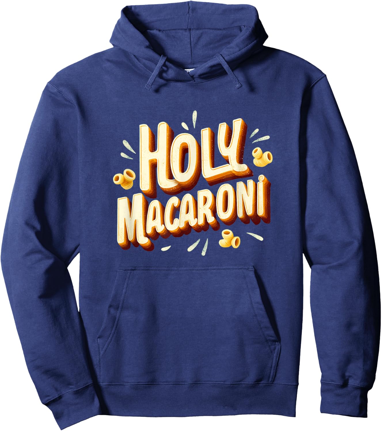 Funny Holy Macaroni Speech Costume Hoodie - Hoodie | Navy