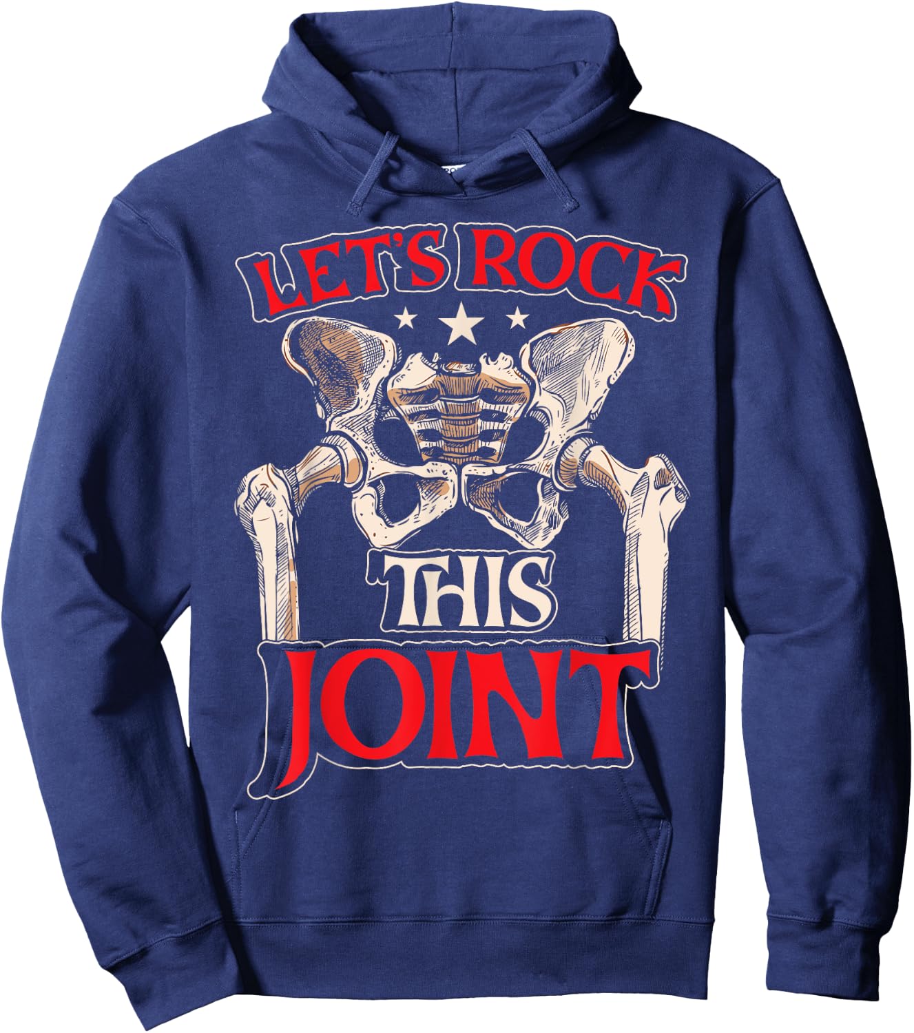 Funny Hip Recovery Hip Replacement Hoodie - Hoodie | Navy
