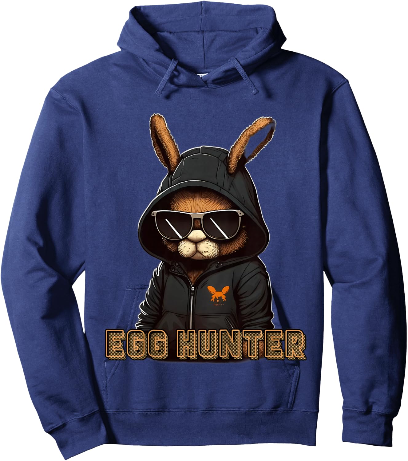 Kinder Cooler Osterhase für Jungen und Kinder Hoodie - Hoodie | Navy