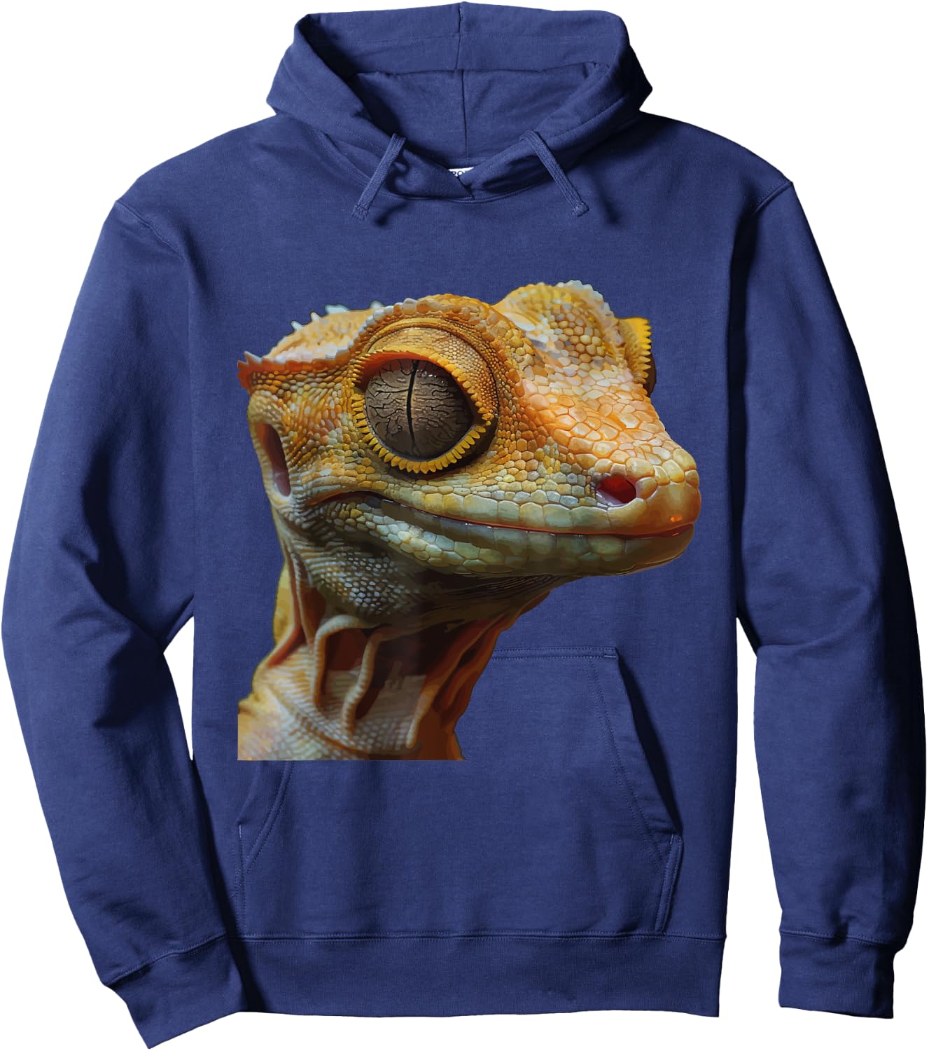 Crested Gecko Hoodie - Hoodie | Navy