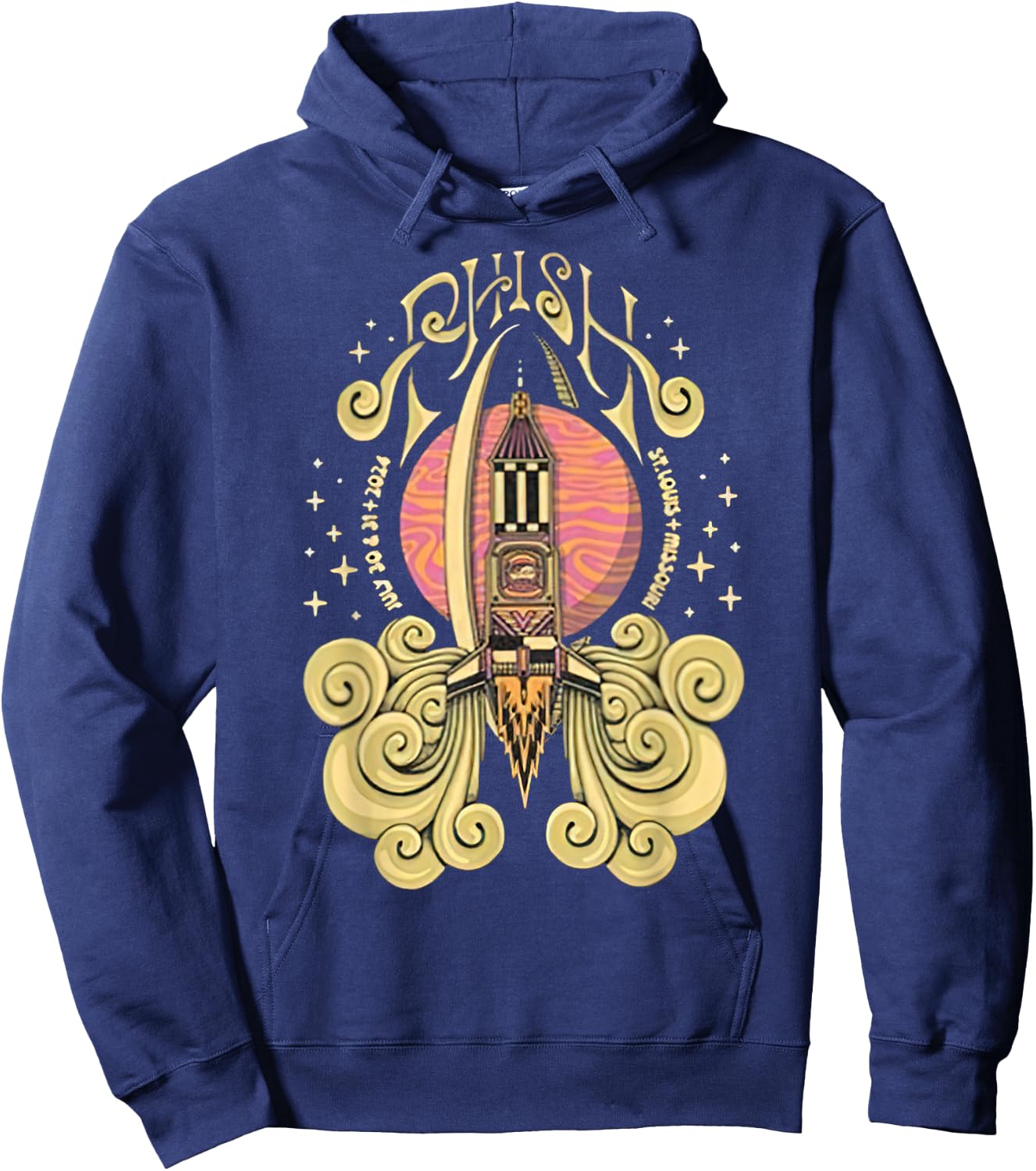 Phish Store Summer Tour Hoodie - Hoodie | Navy