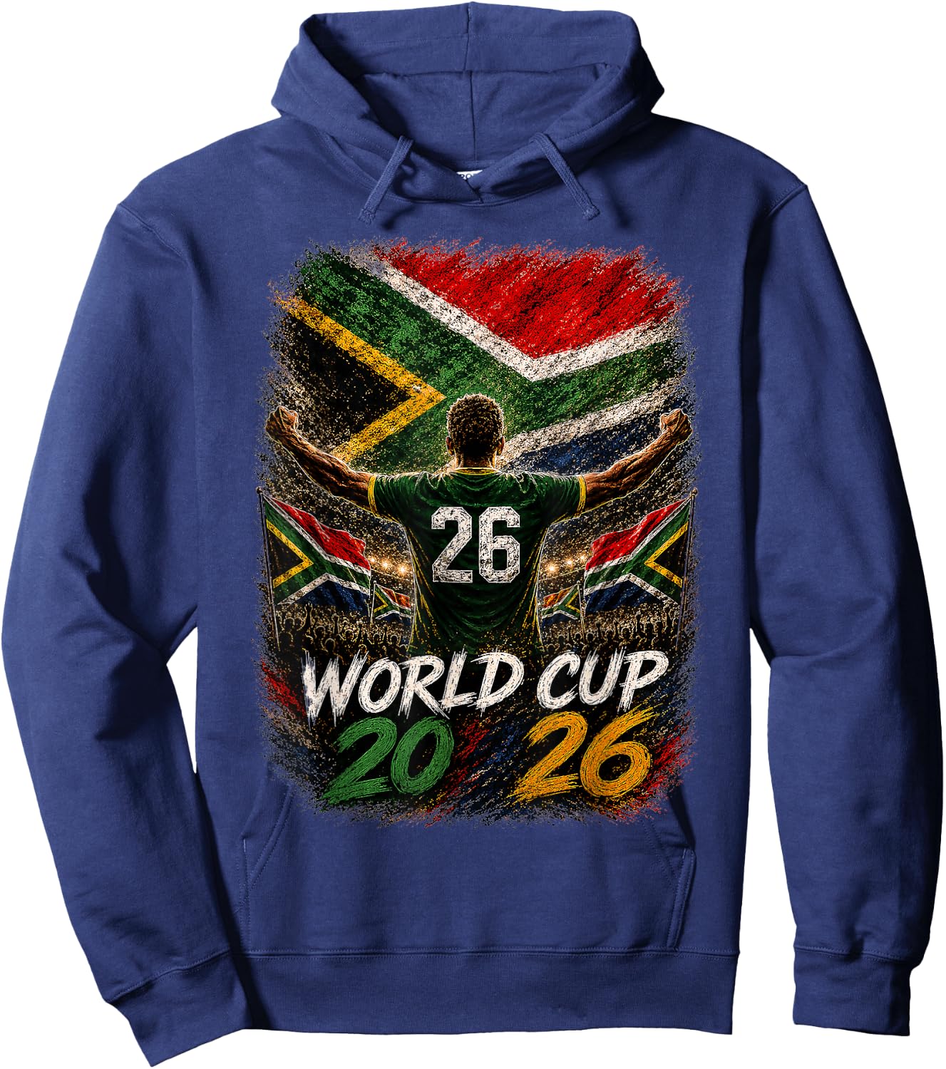 Soccer - World Cup 2026 South Africa Winner Hoodie - Hoodie | Navy
