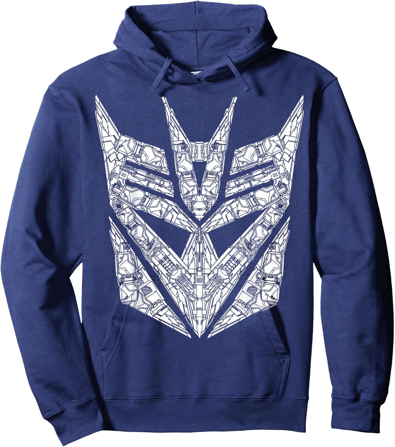 Transformers Decepticons Detailed Logo Small Hoodie - Hoodie | Navy