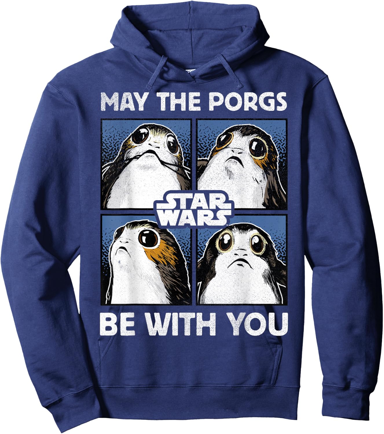 Star Wars May The Porgs Be With You Hoodie - Hoodie | Navy