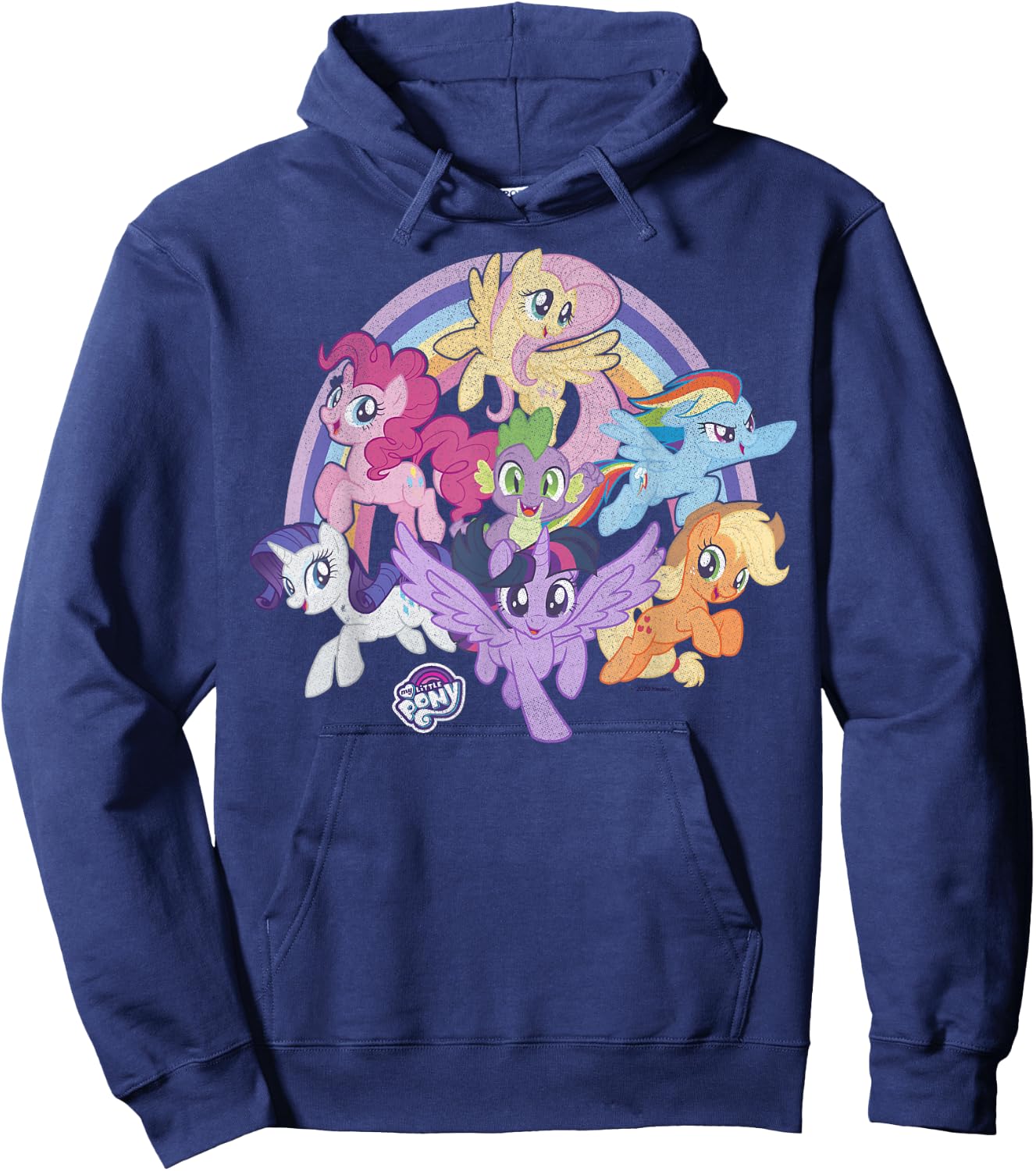 My Little Pony: Friendship is Magic Group Shot Hoodie - Hoodie | Navy