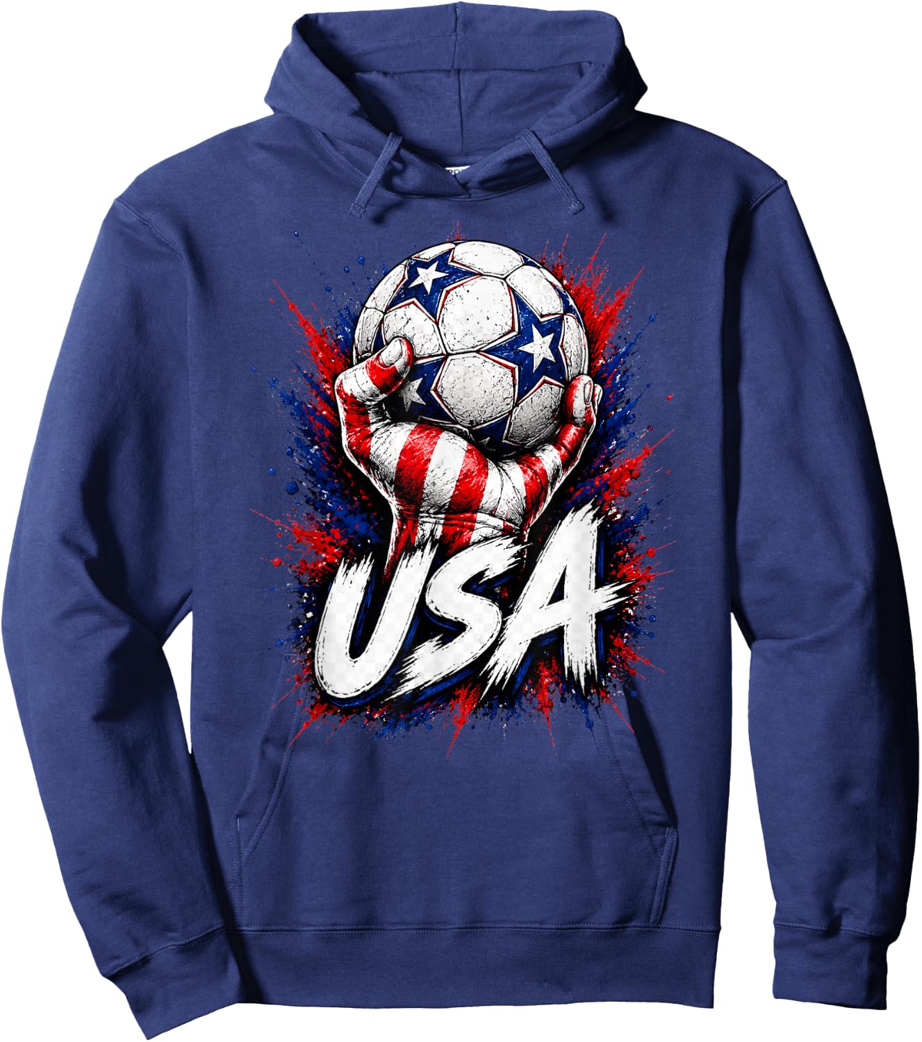 Patriotic Graphic Apparel Hoodie - Hoodie | Navy