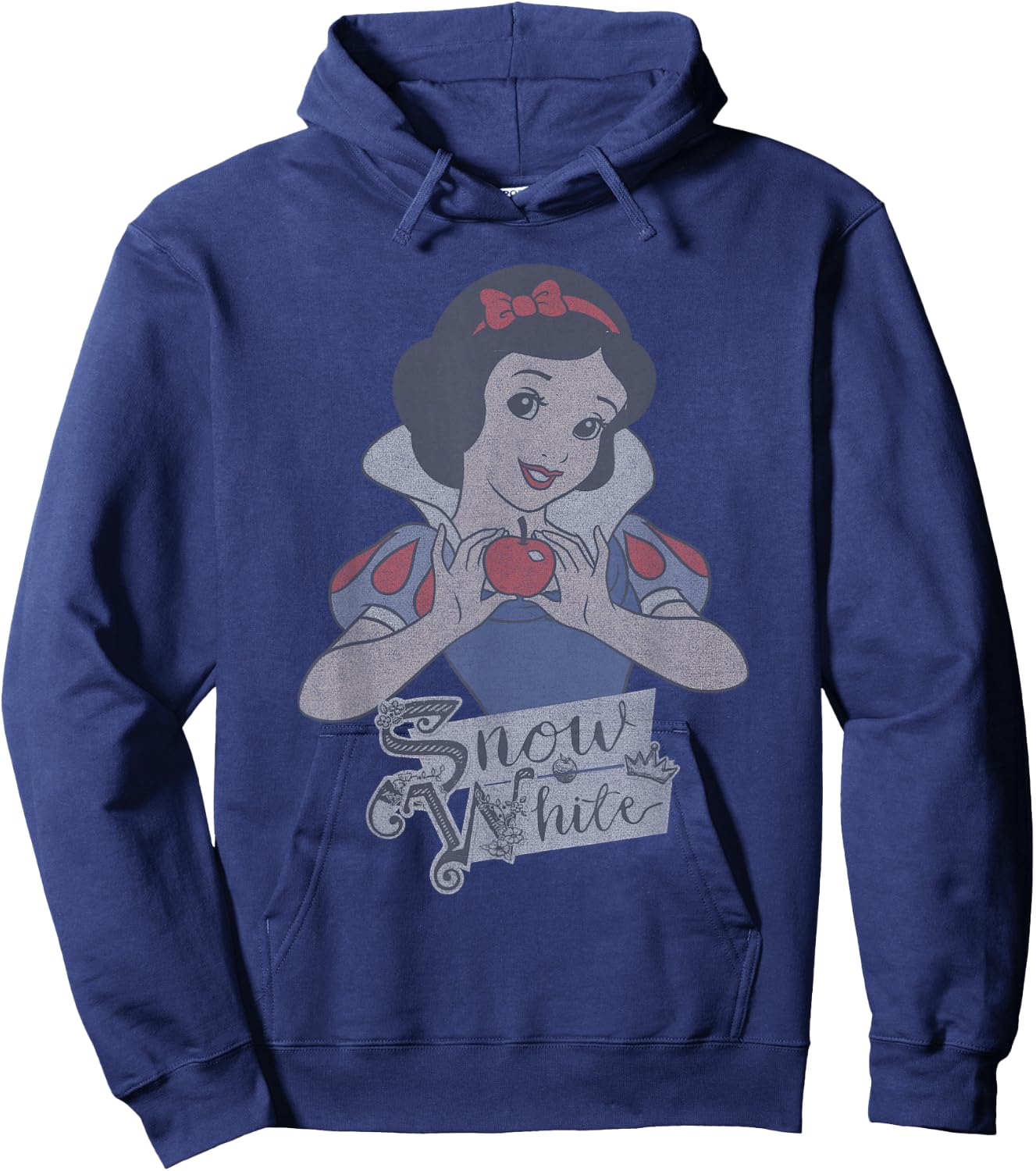 Disney Princess Snow White Holding An Apple Hoodie - Hoodie | Navy