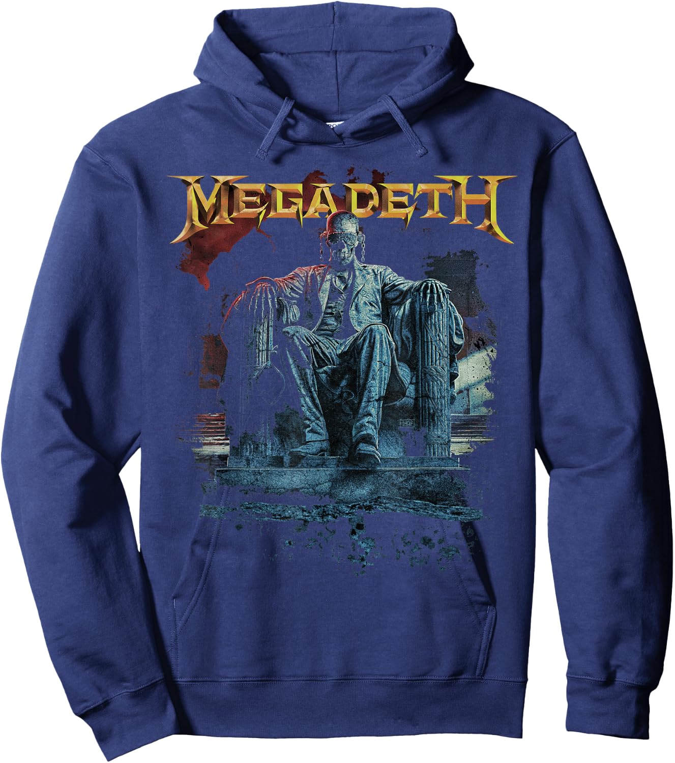 Megadeth - Vic Lincoln Hoodie - Hoodie | Navy