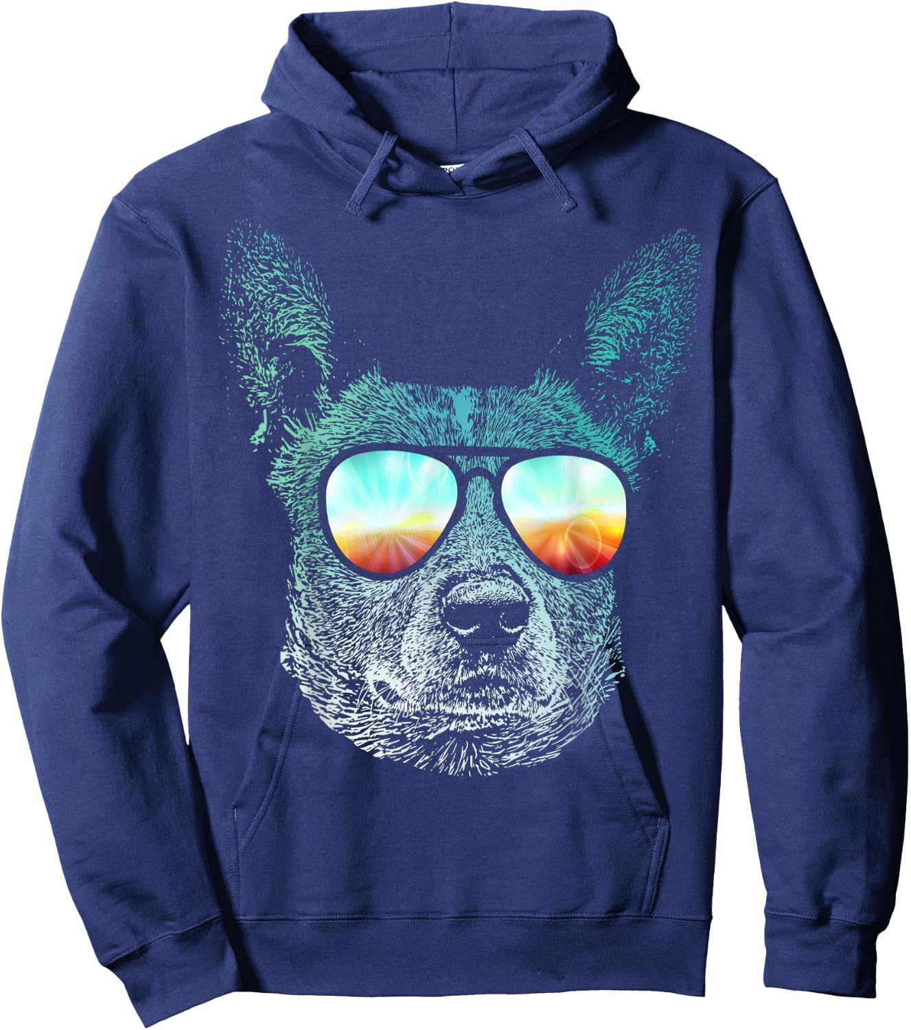 Australian Stumpy Tail Cattle Dog Dog Gift Hoodie - Hoodie | Navy