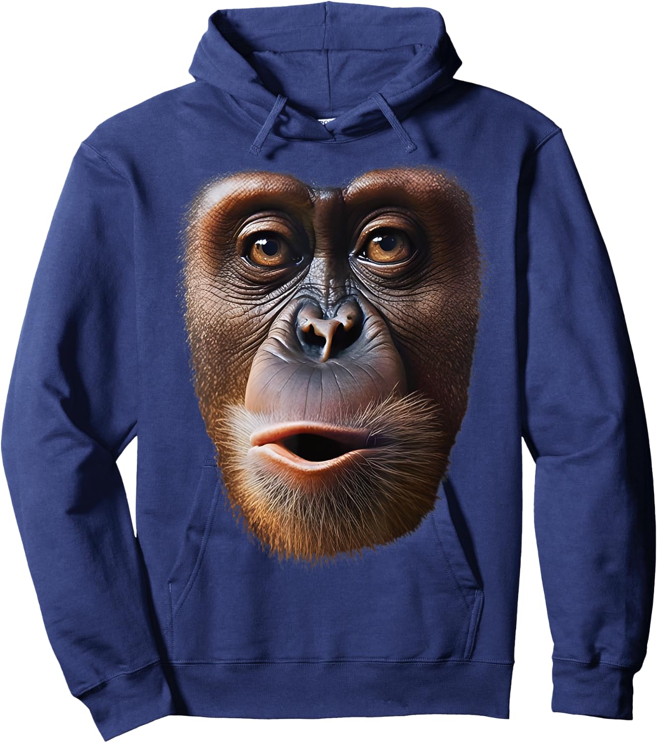 Funny Monkey Hoodie - Hoodie | Navy