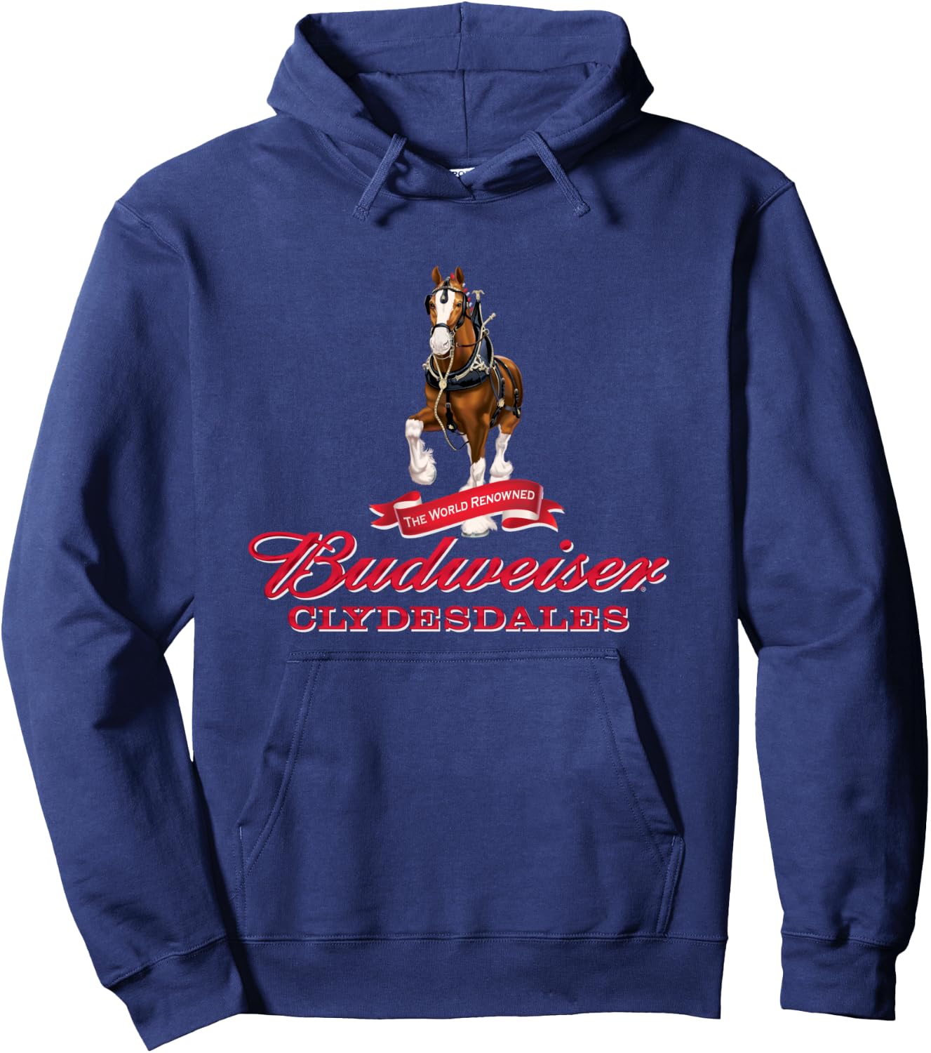 Budweiser 'The World Renowned Clydesdales' Hoodie - Hoodie | Navy