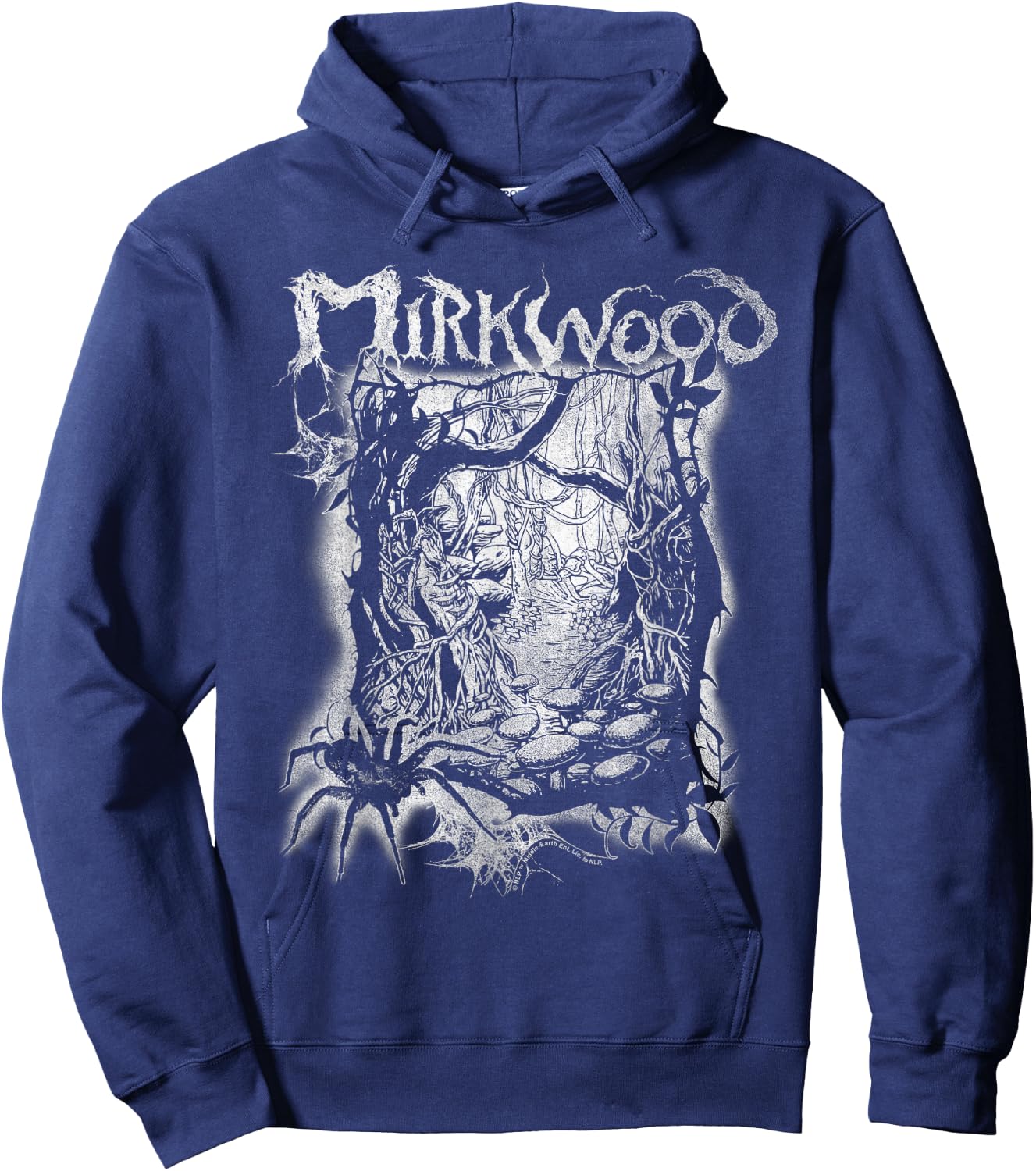 The Hobbit Mirkwood Metal Band Hoodie - Hoodie | Navy