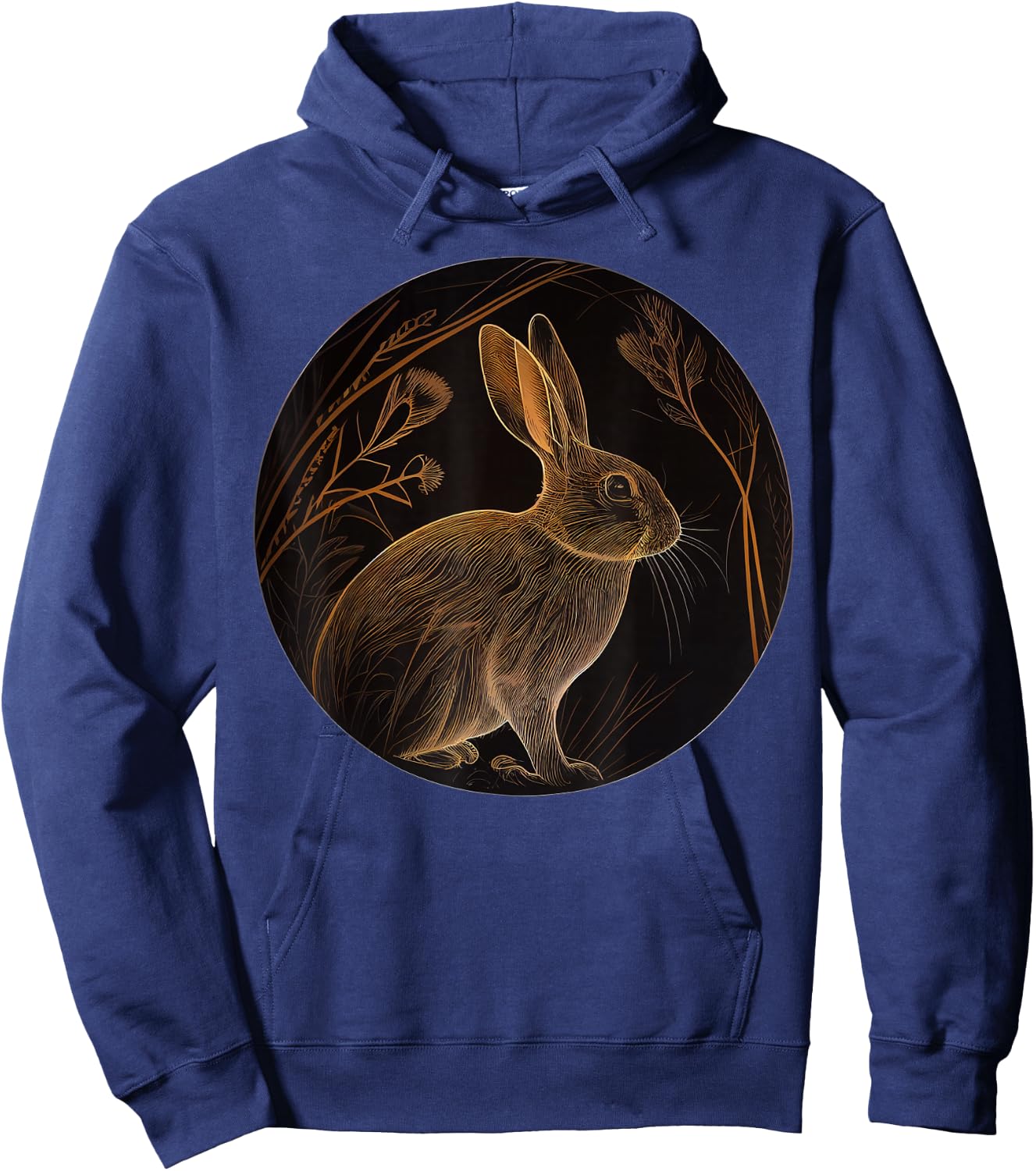 Rabbit Animal Lover Wildlife Rabbits Hoodie - Hoodie | Navy