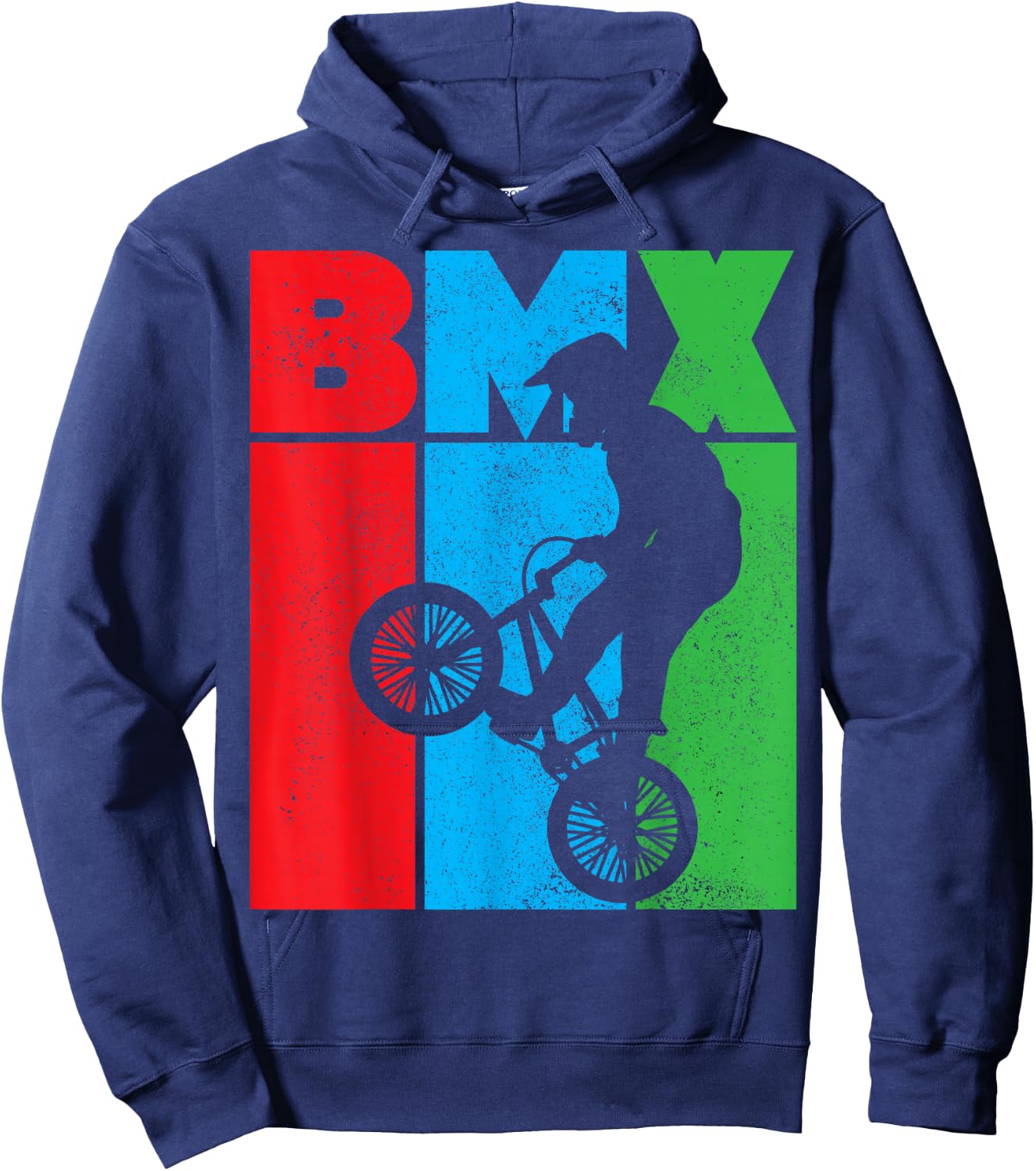 BMX Bike Bicycle BMXer Gift Hoodie - Hoodie | Navy