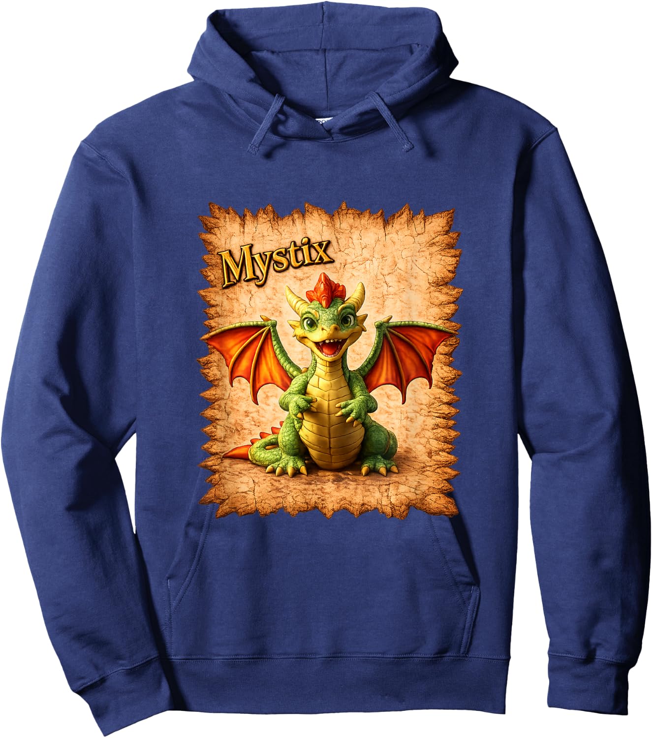 Mystix the Dragon Hoodie - Hoodie | Navy