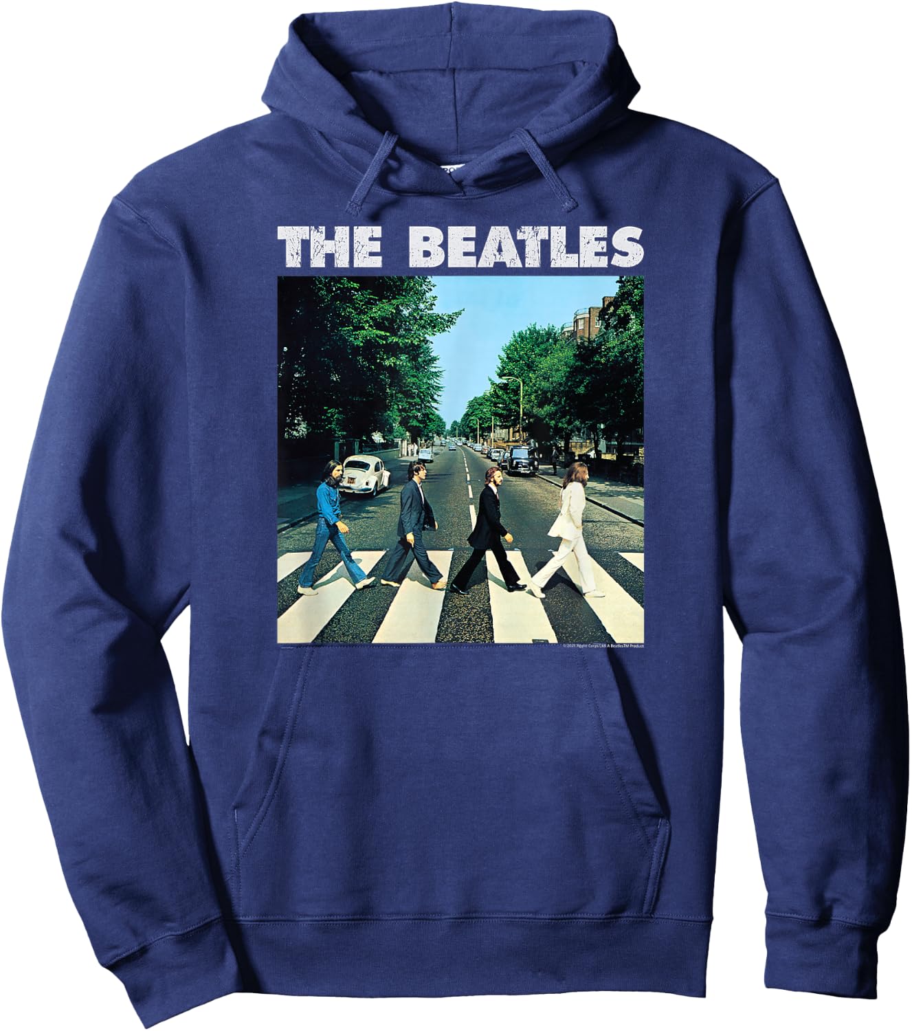 The Beatles Abbey Road Hoodie - Hoodie | Navy