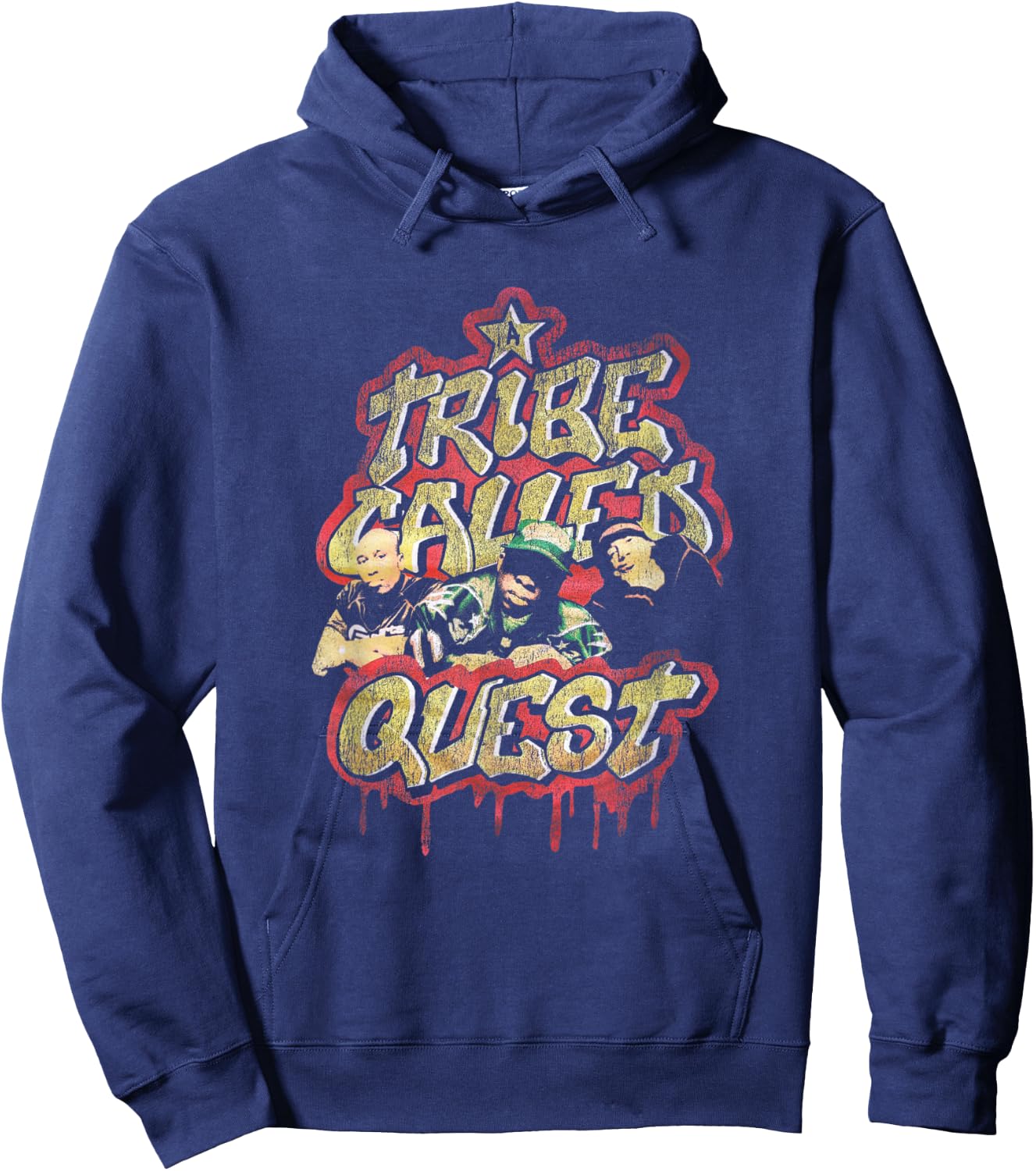 A Tribe Called Quest Graffiti Hoodie - Hoodie | Navy