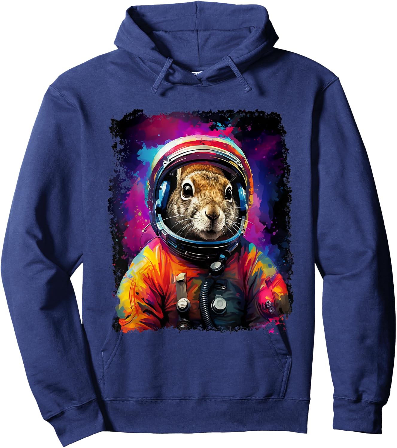 Space Squirrel Hoodie - Hoodie | Navy