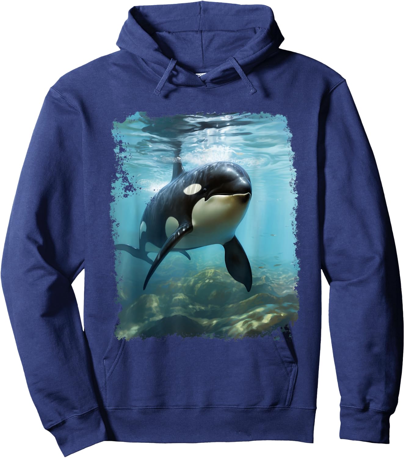Killer Whale Hoodie - Hoodie | Navy