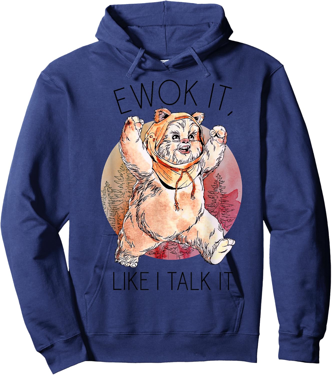 Star Wars Ewok It Hoodie - Hoodie | Navy