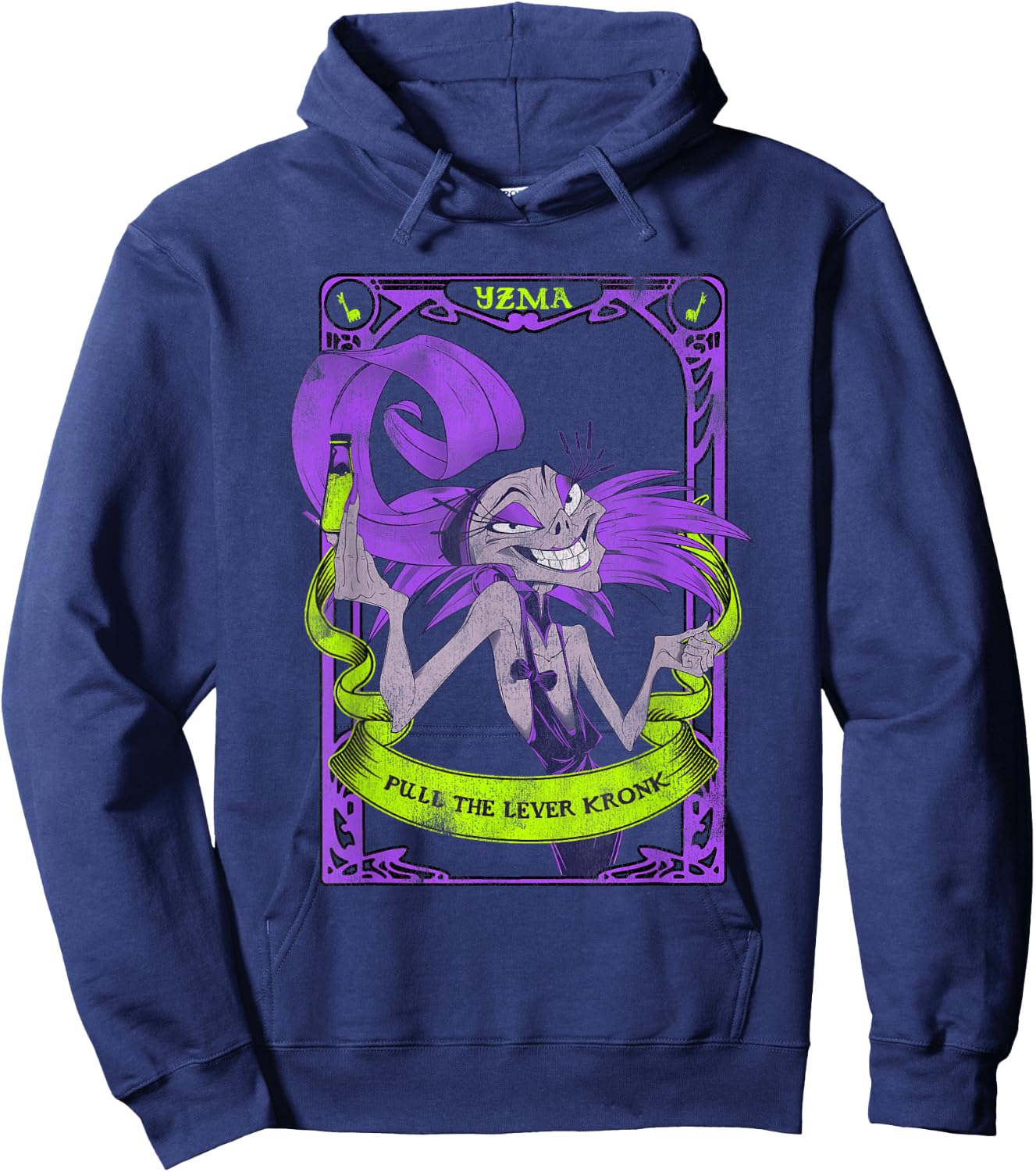 The Emperors New Groove Yzma Tarot Card Hoodie - Hoodie | Navy
