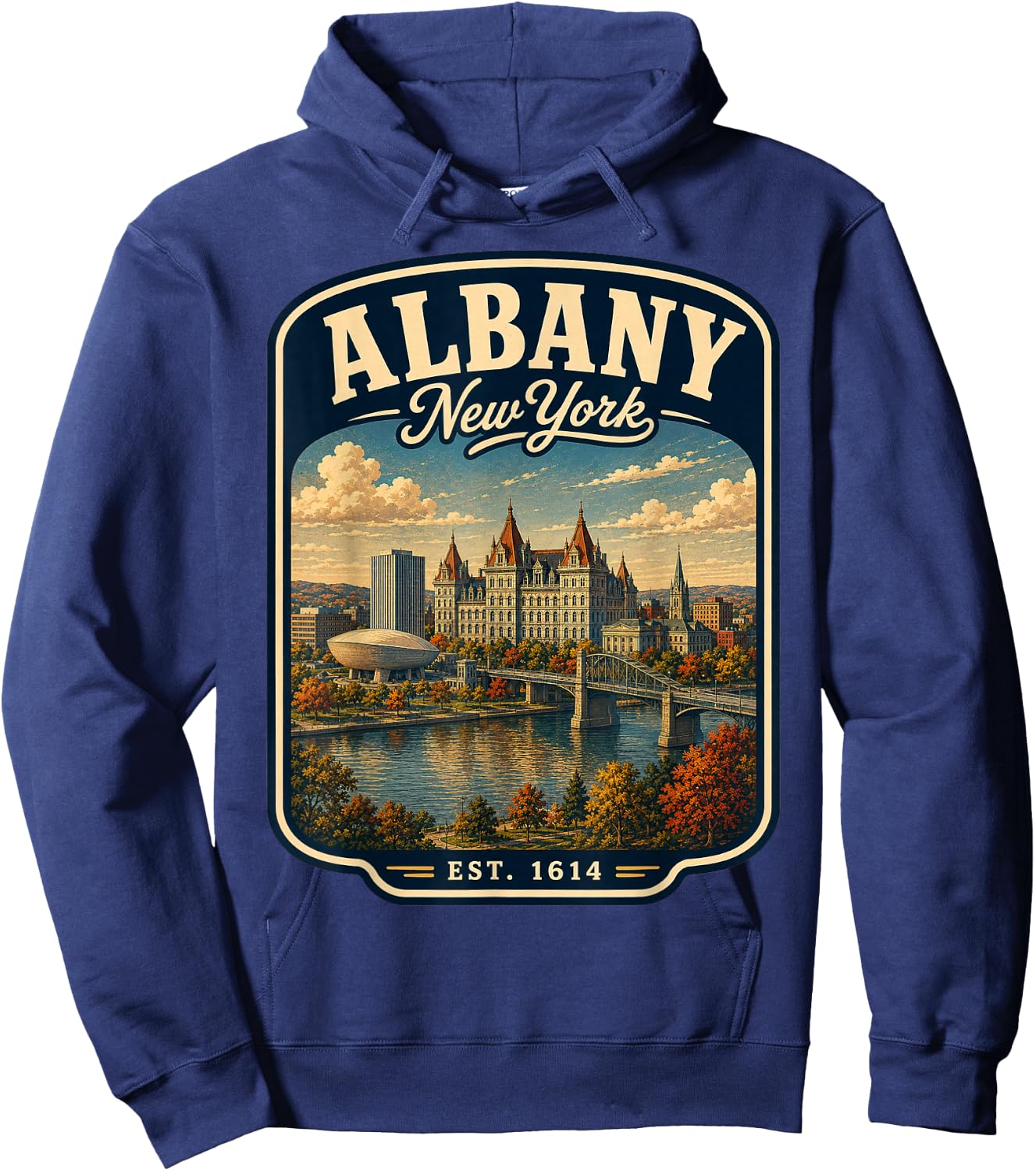 Family Trip Hoodie - Hoodie | Navy