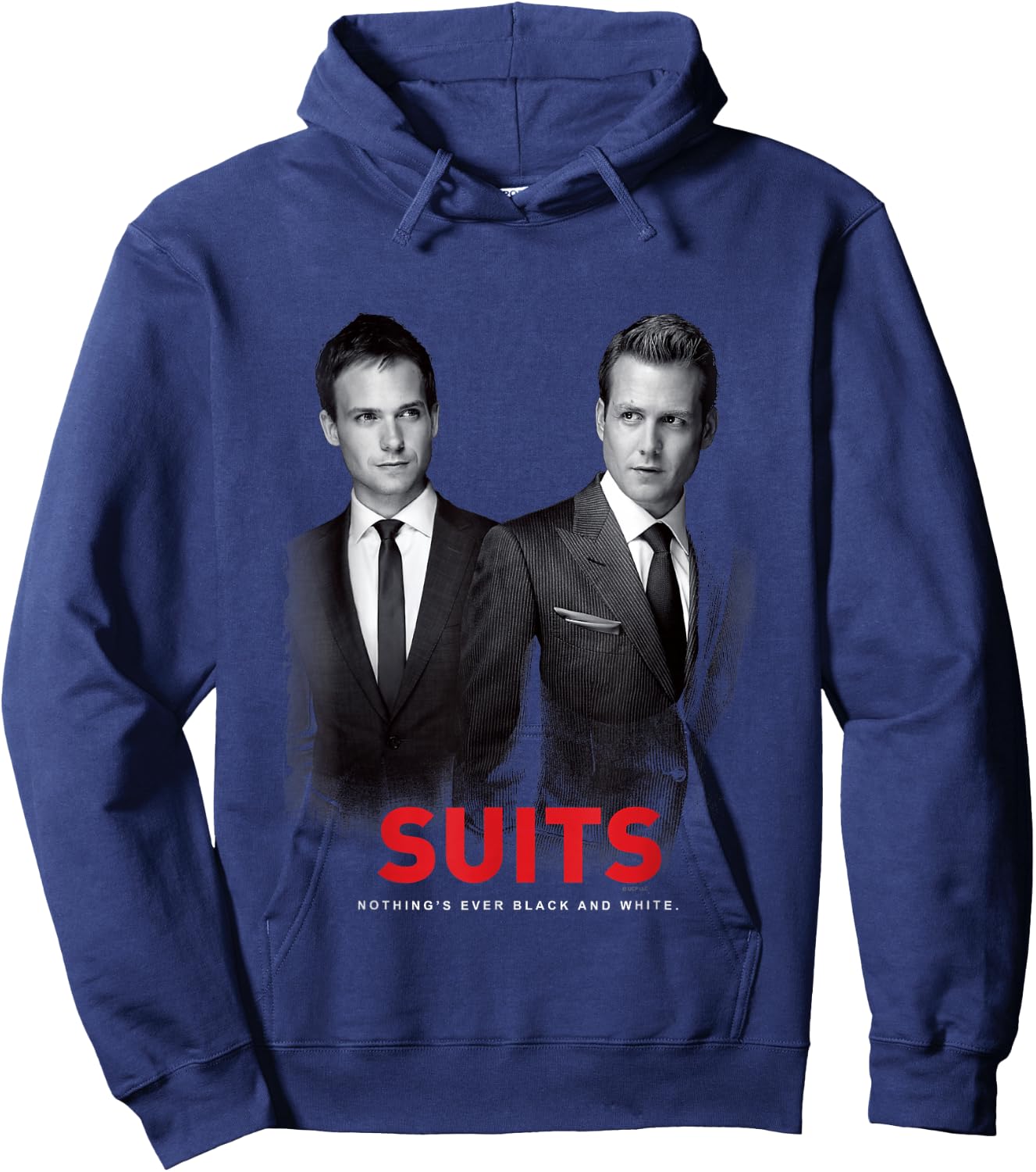 Suits Harvey Specter & Mike Ross , black Hoodie - Hoodie | Navy