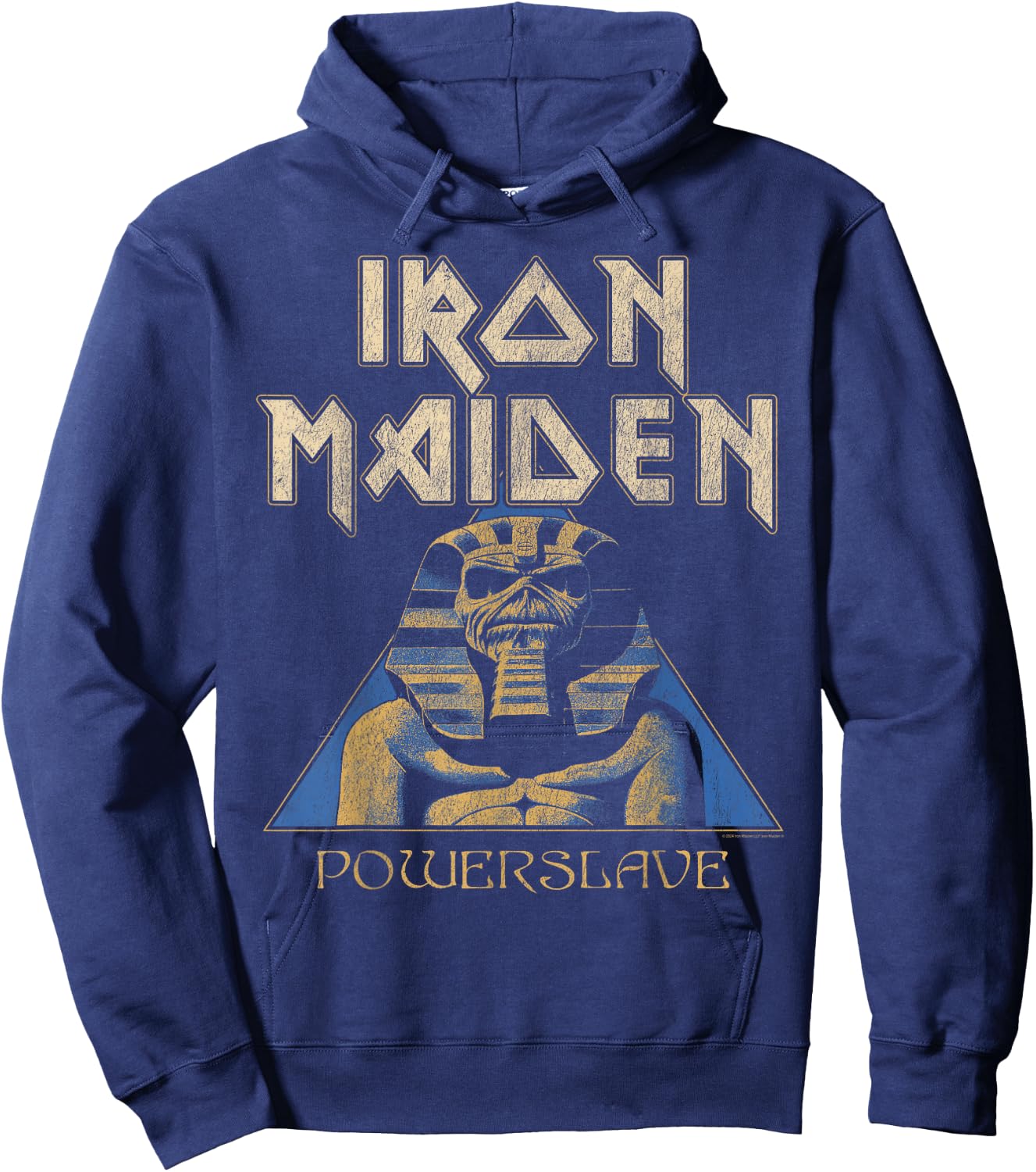 Iron Maiden Pyramid Sphinx Navy Hoodie - Hoodie | Navy