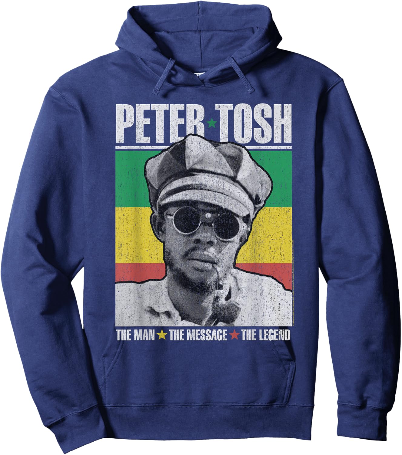 Peter Tosh Sun Glasses Hoodie - Hoodie | Navy