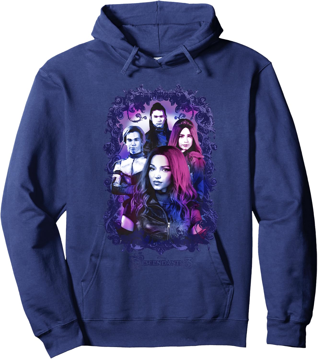 The Descendants Group Attitude , Black, S Hoodie - Hoodie | Navy