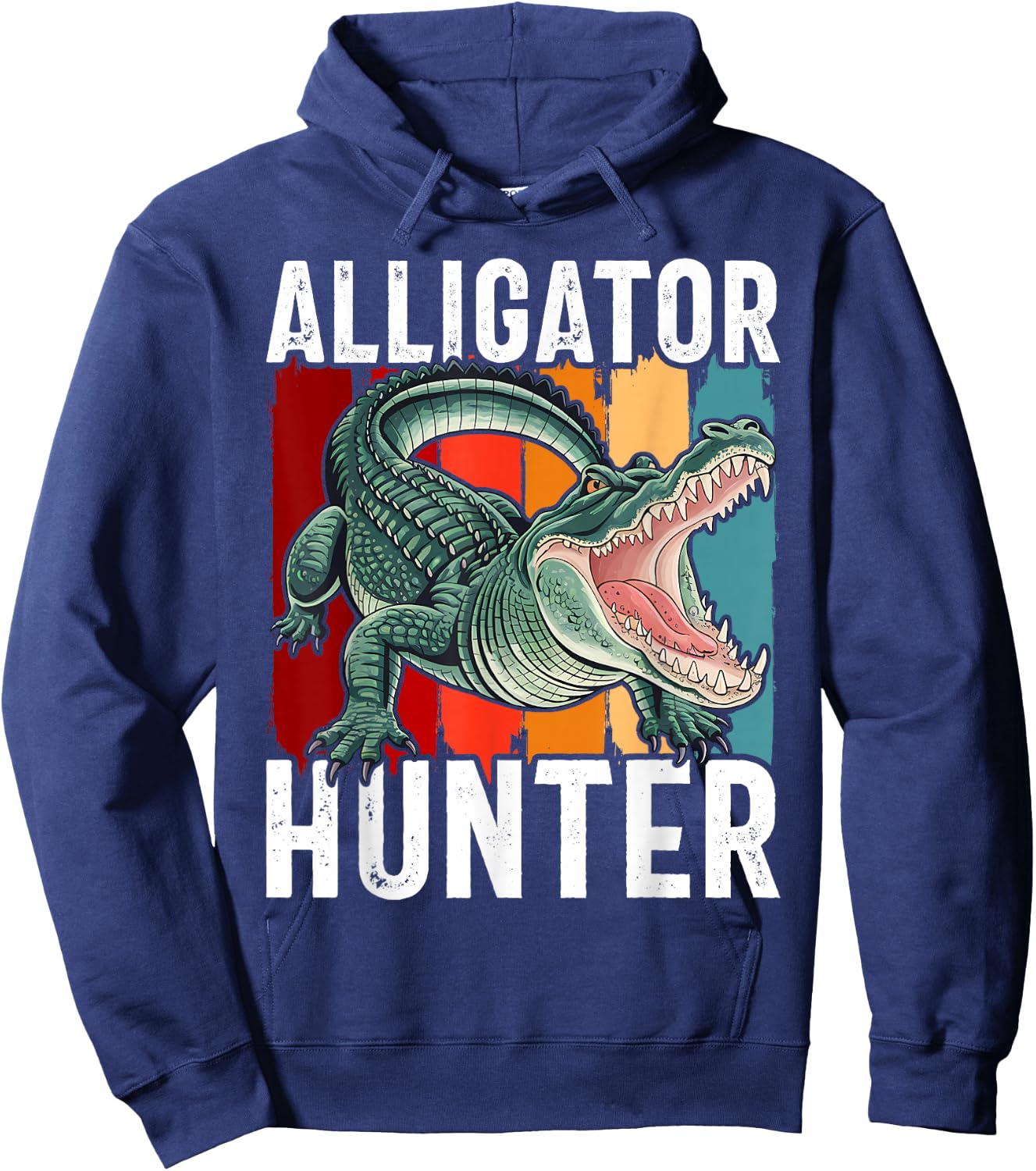 Alligator Hunter Crocodile Cute Gator Catchers Hoodie - Hoodie | Navy