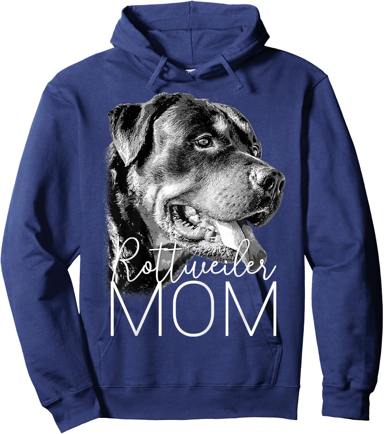 Rottweiler Mom - Dog mother's day gift Hoodie - Hoodie | Navy