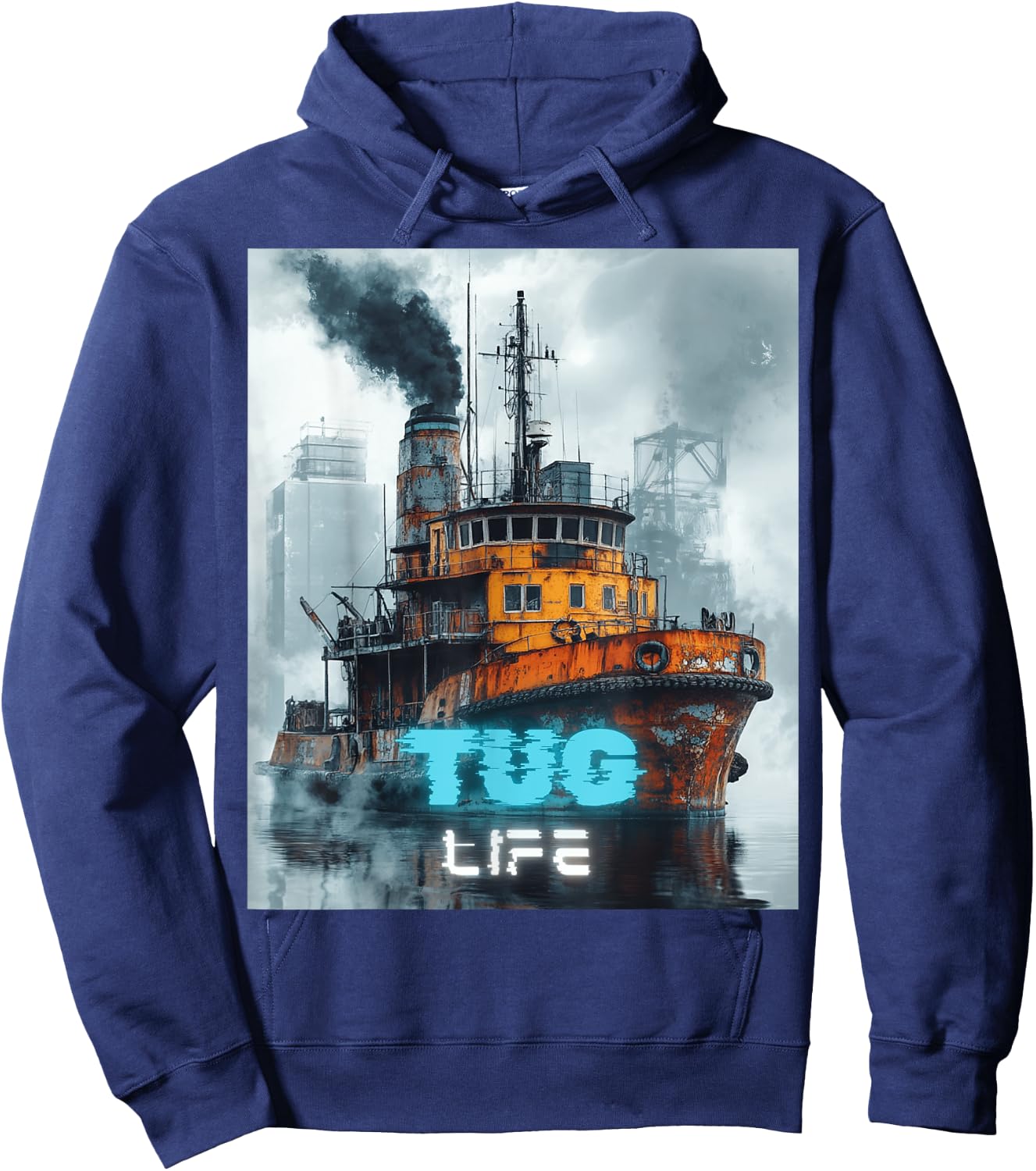 Tug Life 2 Hoodie - Hoodie | Navy