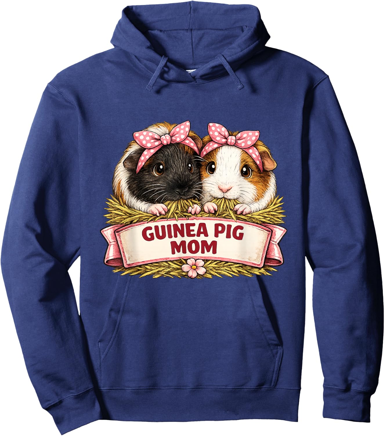 Guinea Pig Mom Hoodie - Hoodie | Navy