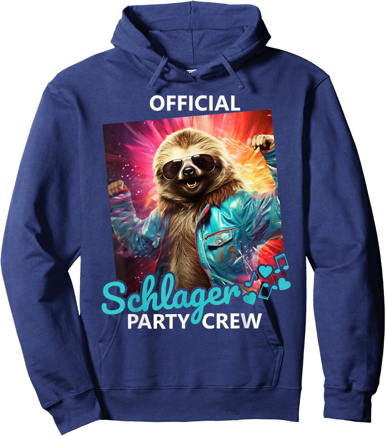 Official Schlager Party Crew Hoodie - Hoodie | Navy