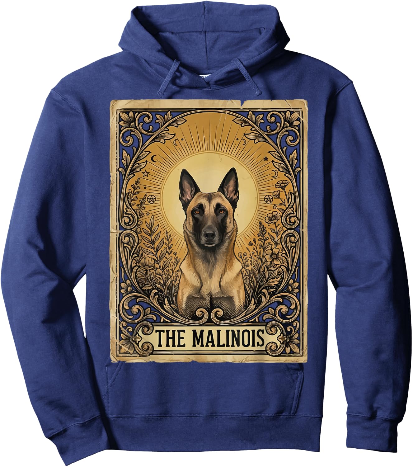 The Malinois Tarot Card Hoodie - Hoodie | Navy