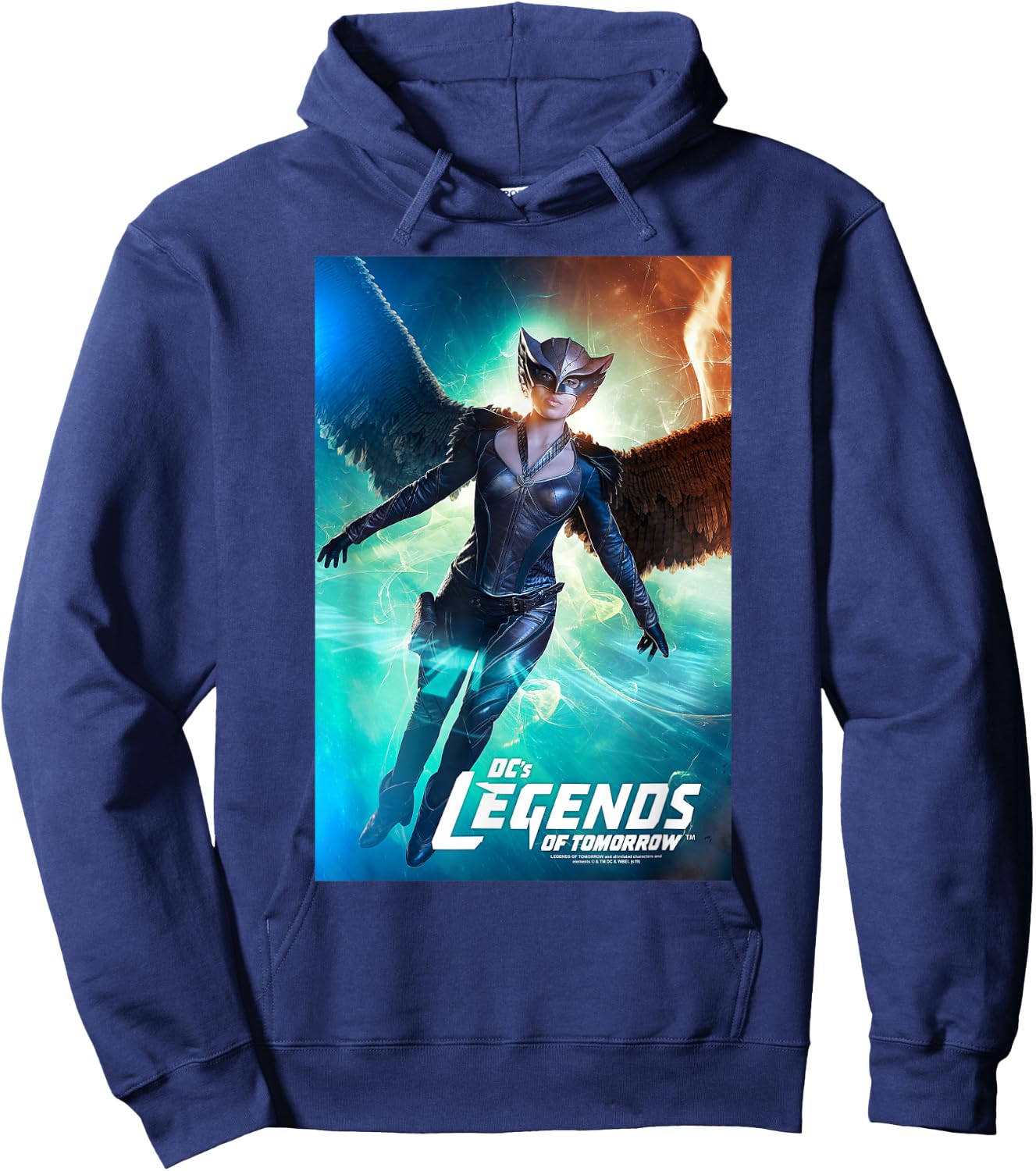 Legends of Tomorrow Hawkgirl Poster Hoodie - Hoodie | Navy