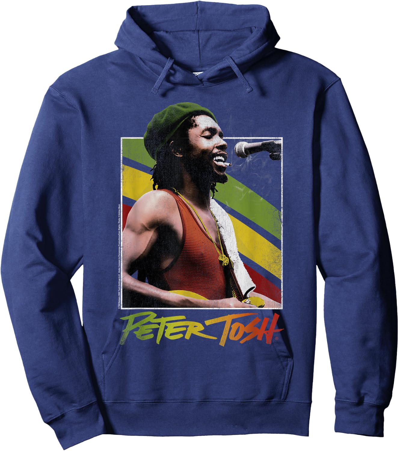 Peter Tosh NY 1978 Hoodie - Hoodie | Navy