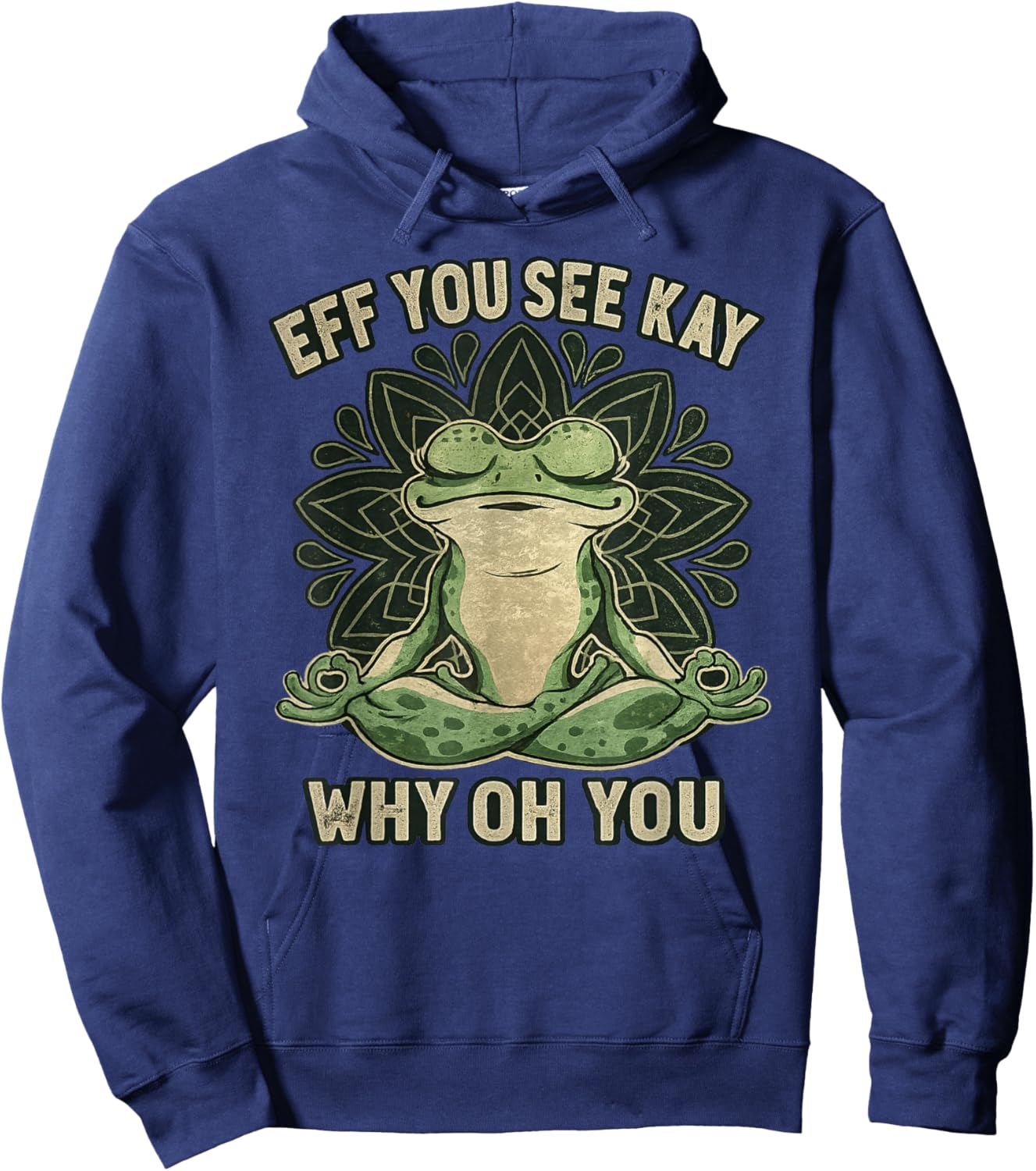 Eff You See Kay Hoodie - Hoodie | Navy