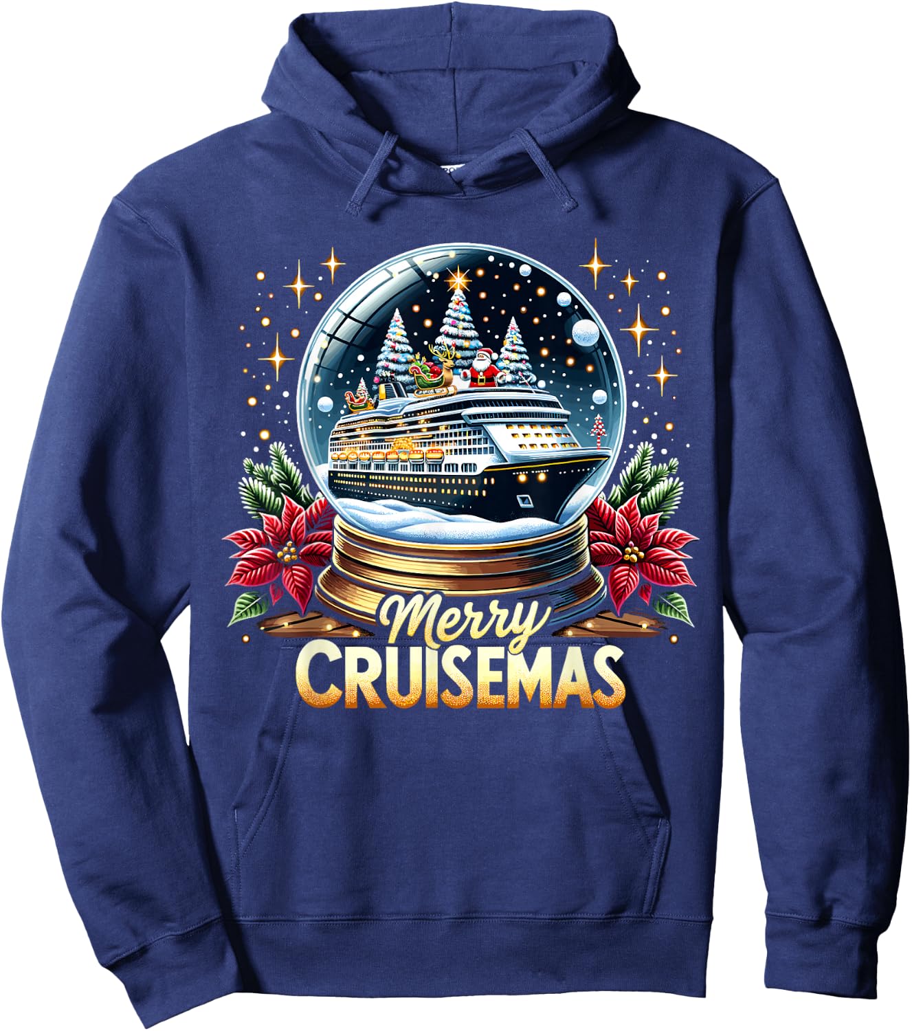 Merry Cruisemas - Cruise Mas Hoodie - Hoodie | Navy