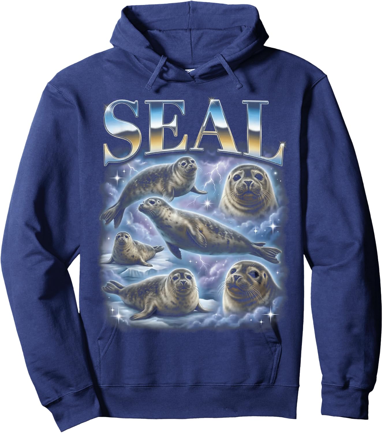 Seal Hoodie - Hoodie | Navy