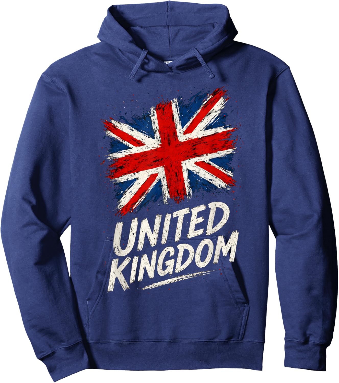 United Kingdom UK Flag Hoodie - Hoodie | Navy