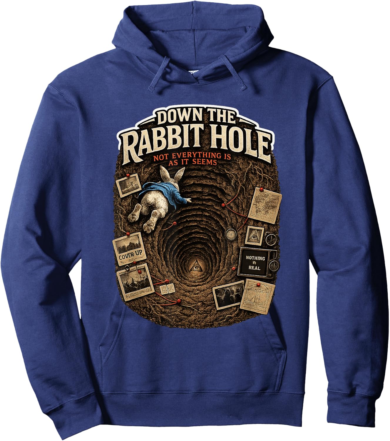 Conspiracies Hoodie - Hoodie | Navy