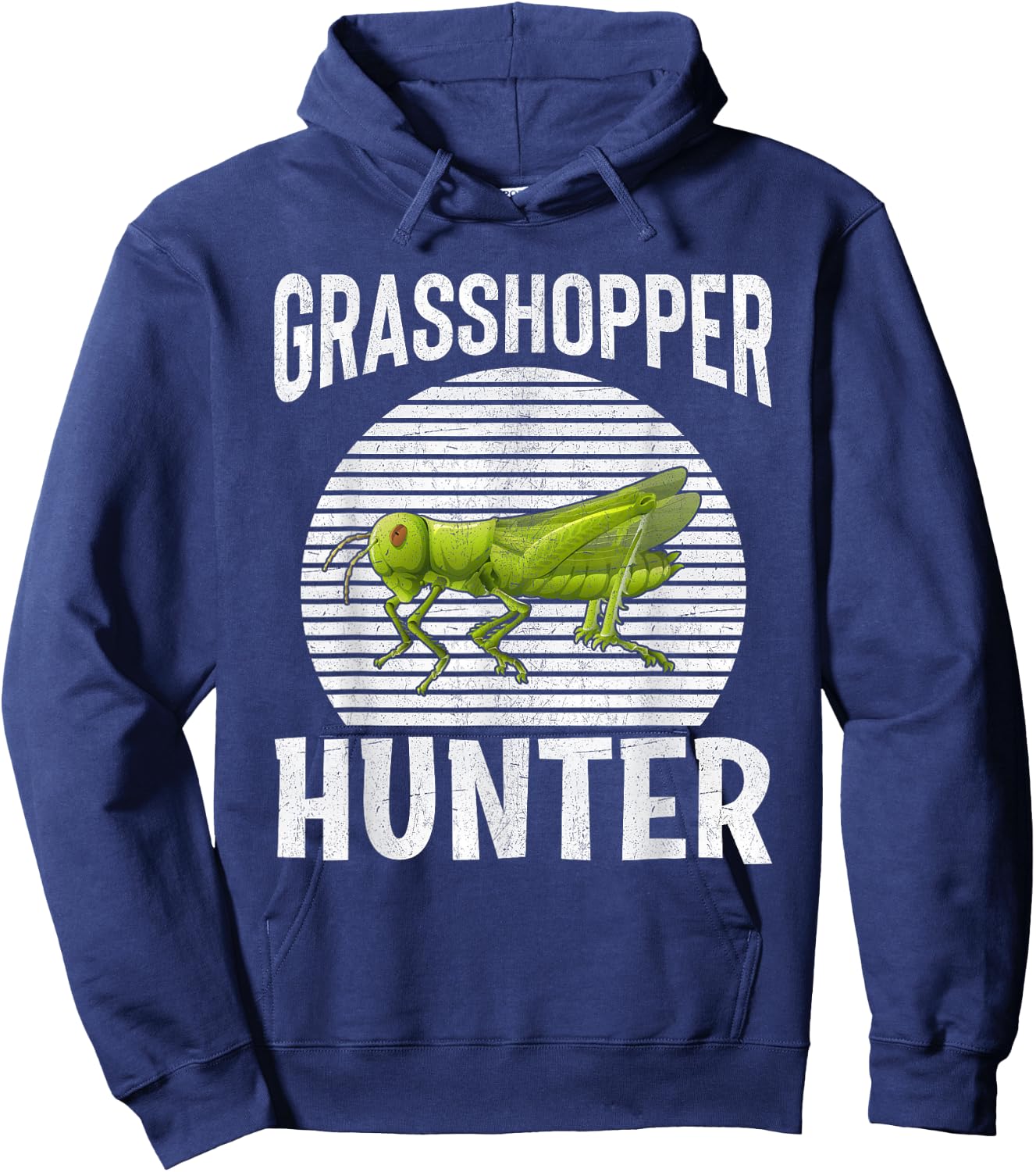 Grasshopper Hunter I Grasshopper Hoodie - Hoodie | Navy