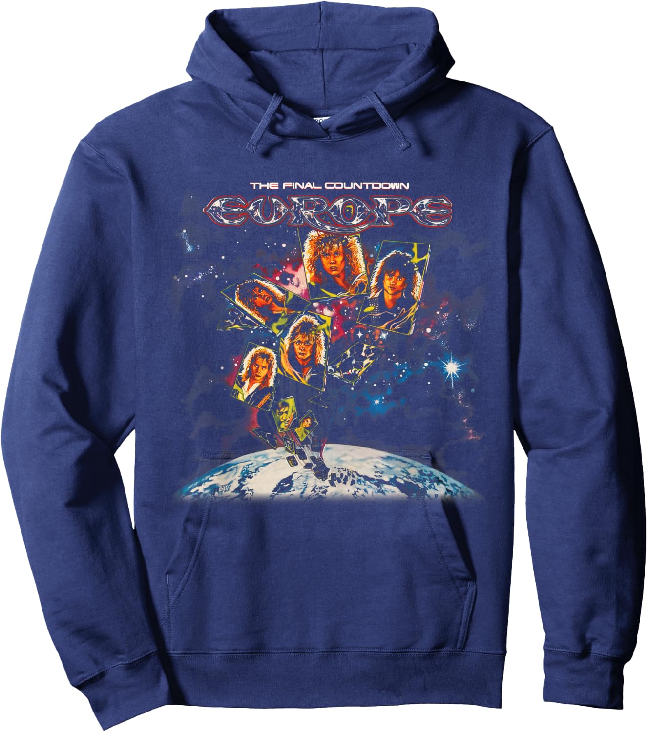 Europe The Final Countdown Hoodie - Hoodie | Navy