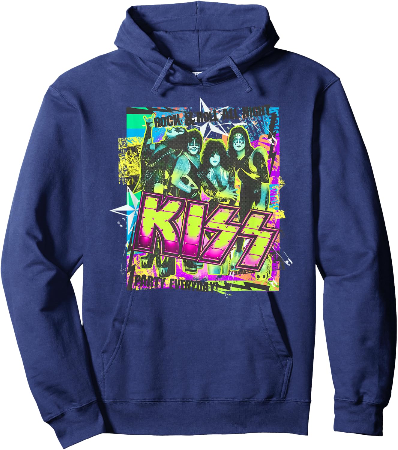 KISS - Everyday Party Hoodie - Hoodie | Navy